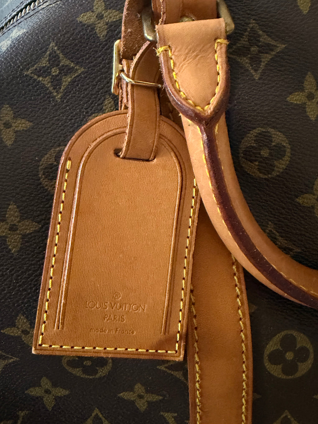 Louis Vuitton Pre-loved Keepall 55 1986