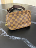 Louis Vuitton Pre-loved Damier Ebene Geronimos Crossbody Bag