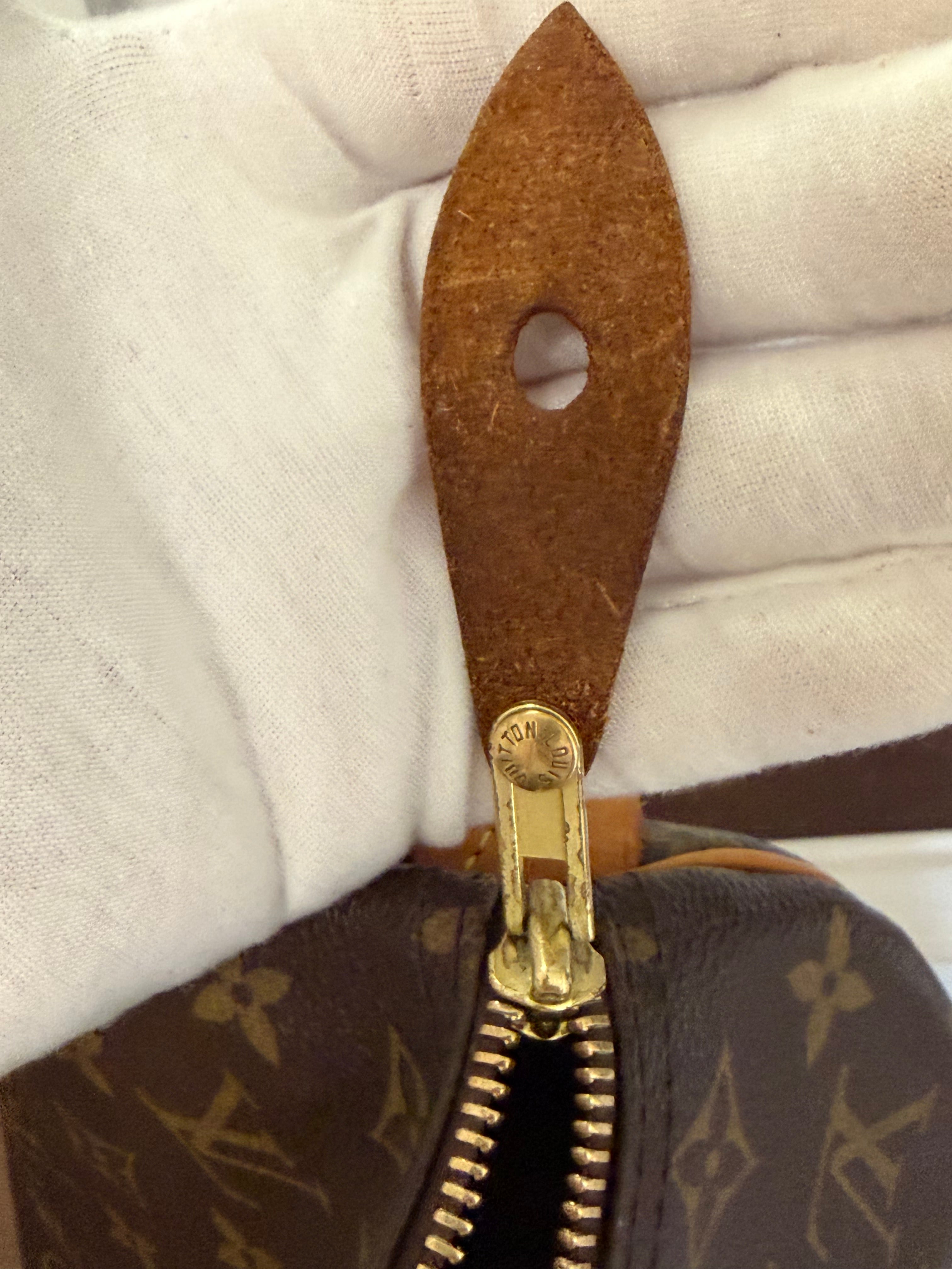 Louis Vuitton Pre-loved Monogram Speedy 30 and Cosmetic Pouch Bundle Deal