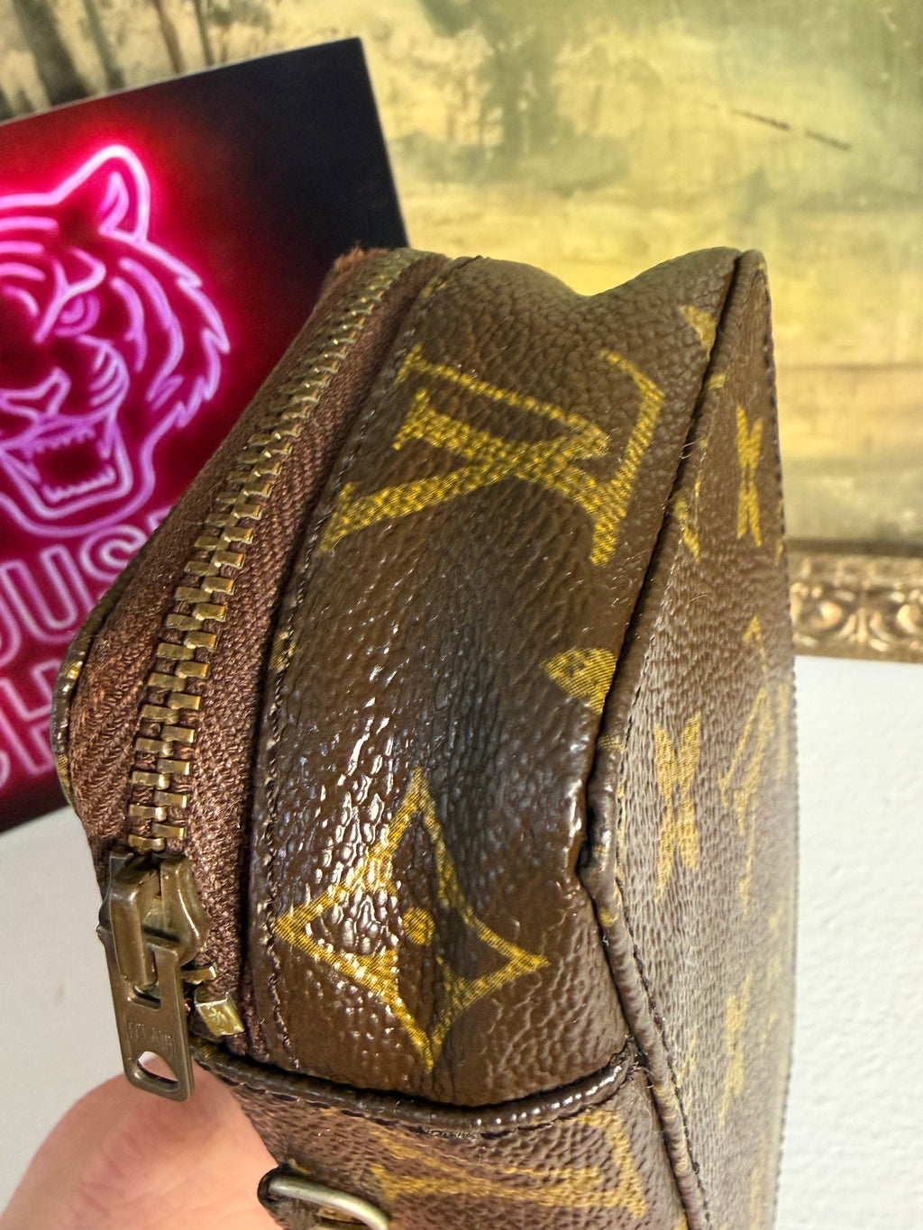 Vintage Louis Vuitton Monogram Monte Carlo PM Jewelry Case (1987)
