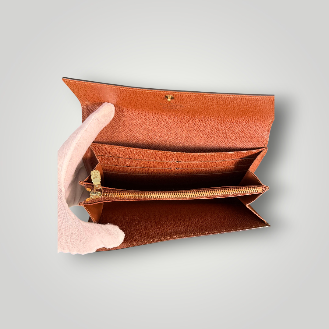 Louis Vuitton Pre-Loved Sarah Long Wallet
