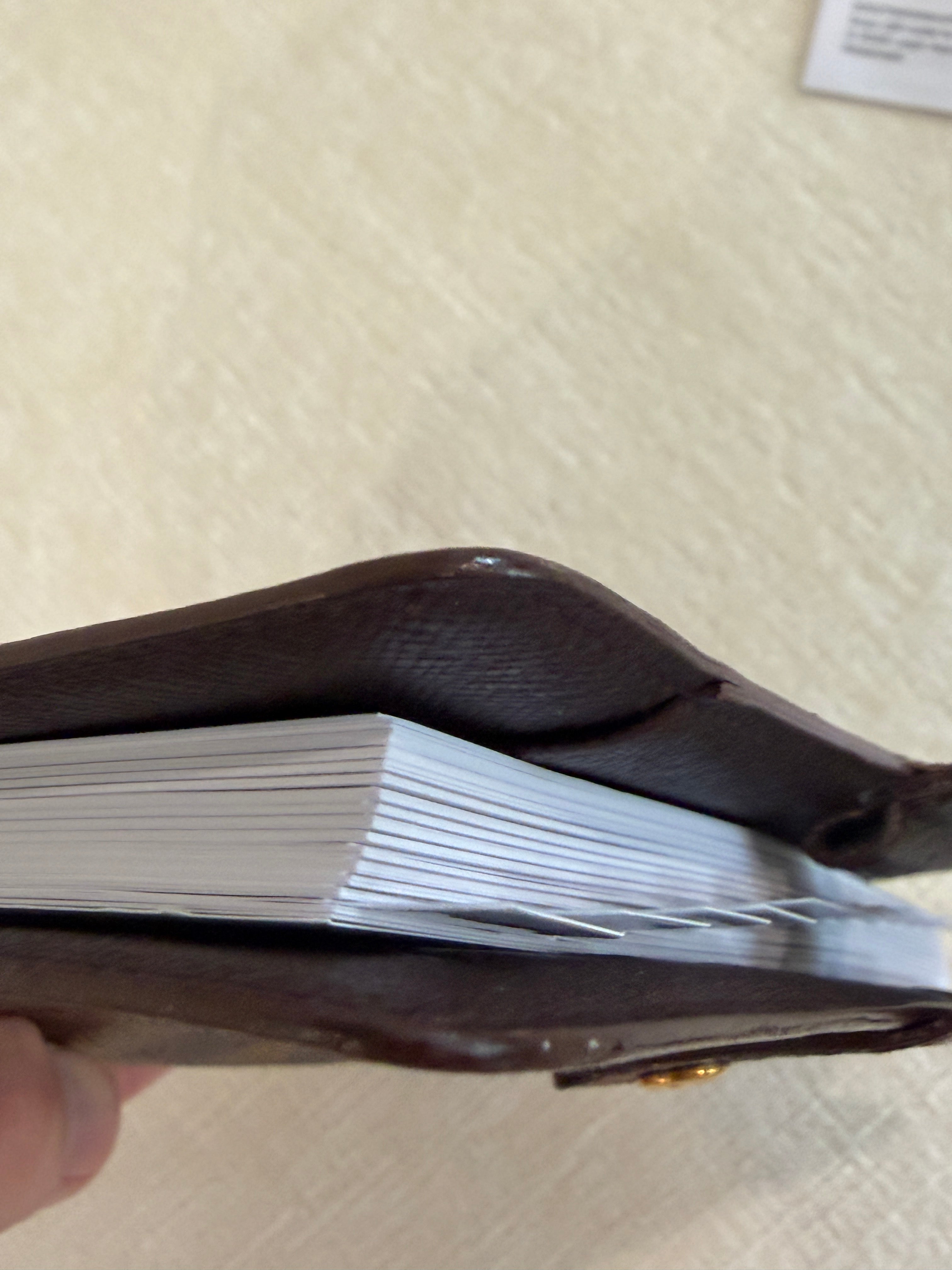 Louis Vuitton Damier Ebene Agenda MM Planner