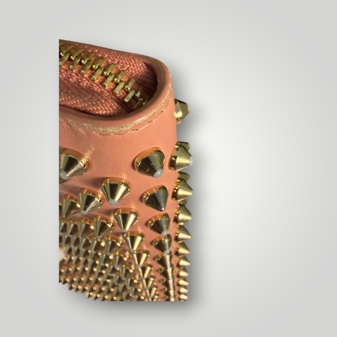 Christian Louboutin Pre-Loved Panettone Pink Long Wallet