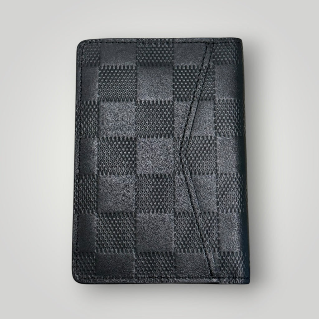 Louis Vuitton Pre-loved Black Infini Leather Pocket Organizer