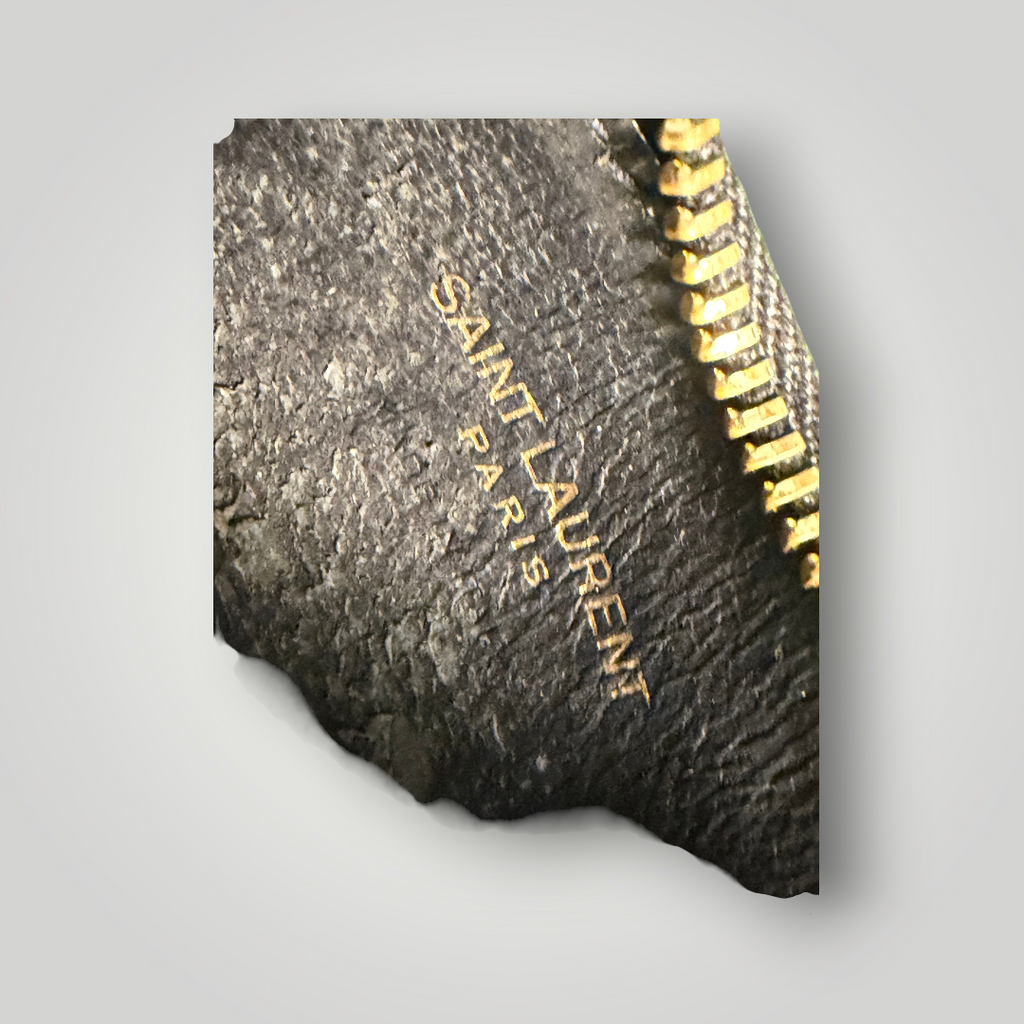 Saint Laurent Pre-Loved Tiny Cassandre Card Holder