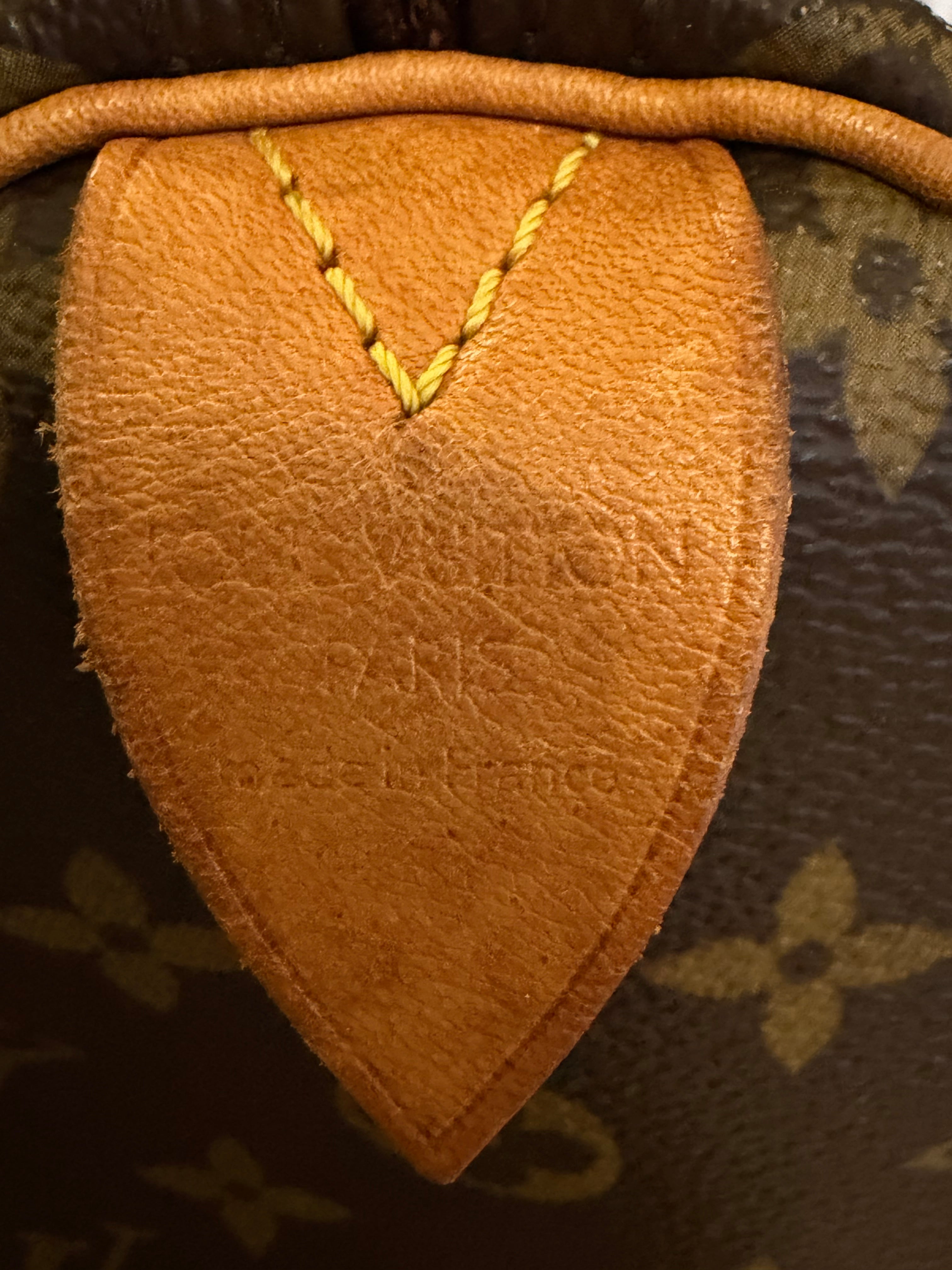 Louis Vuitton Pre-loved Monogram Speedy 30 and Cosmetic Pouch Bundle Deal