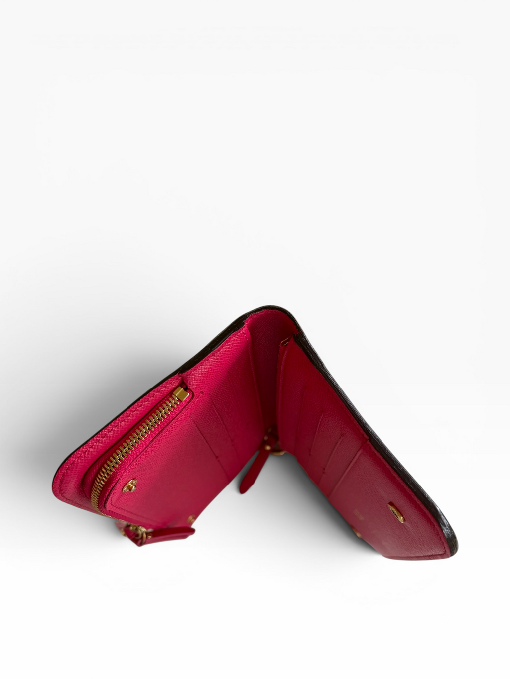 Louis Vuitton Pre-loved Monogram Insolite Wallet | Fuchsia Interior