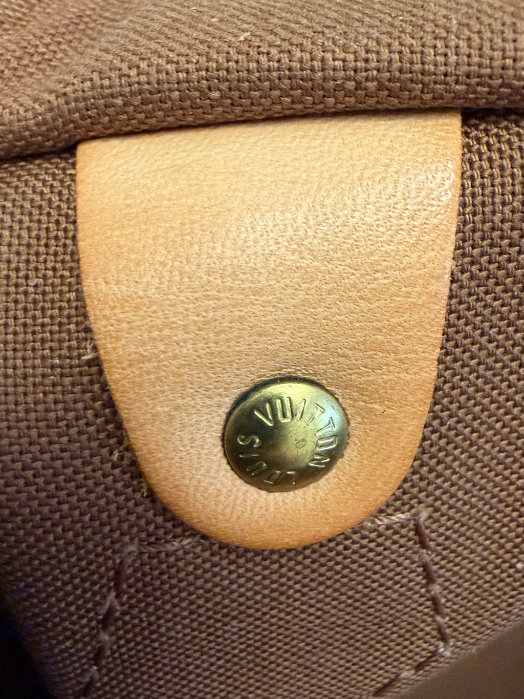 Louis Vuitton Pre-loved Monogram Speedy 30 and Cosmetic Pouch Bundle Deal