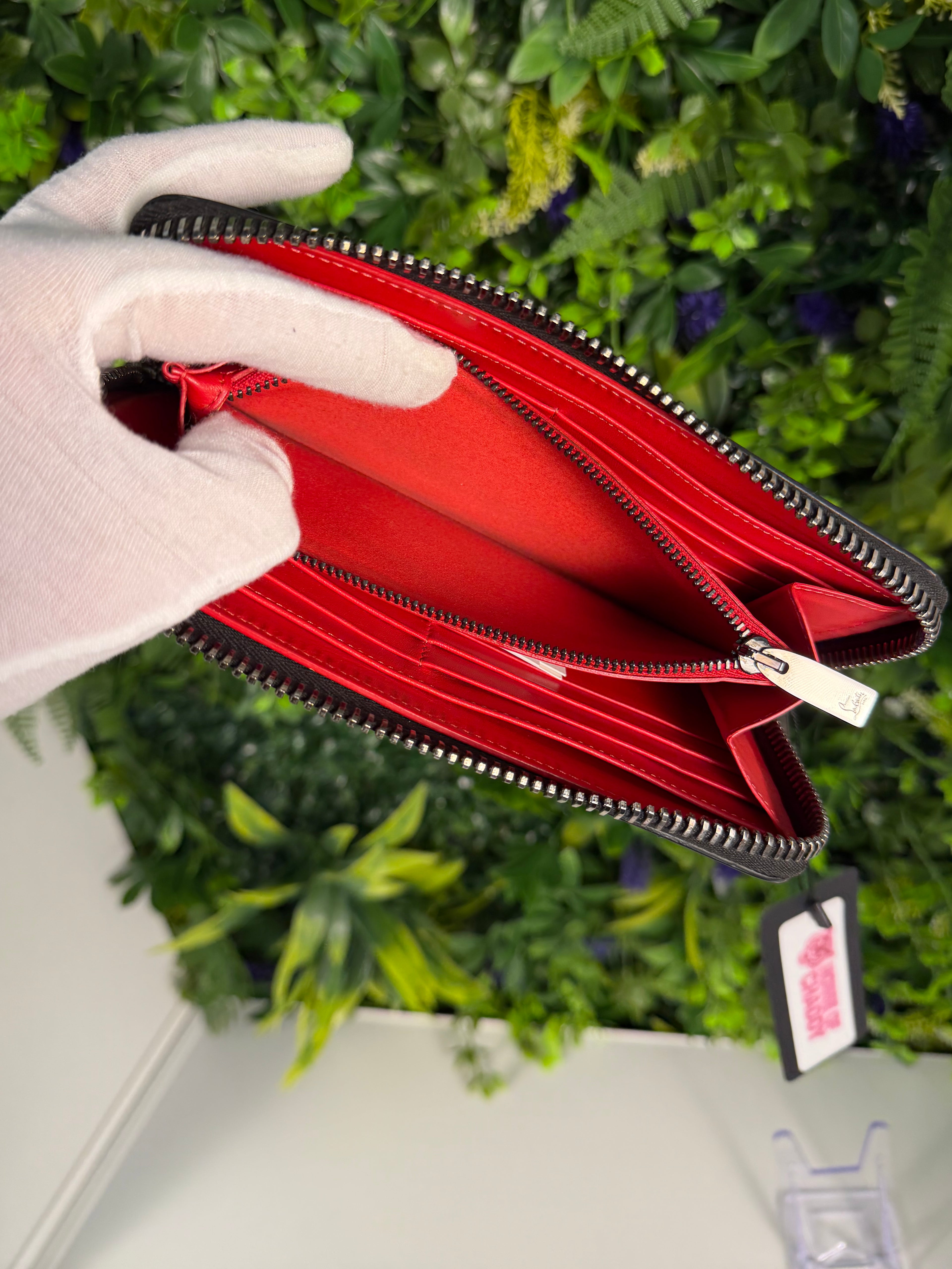 Christian Louboutin Pre-Loved Panettone Long Wallet CL-1001