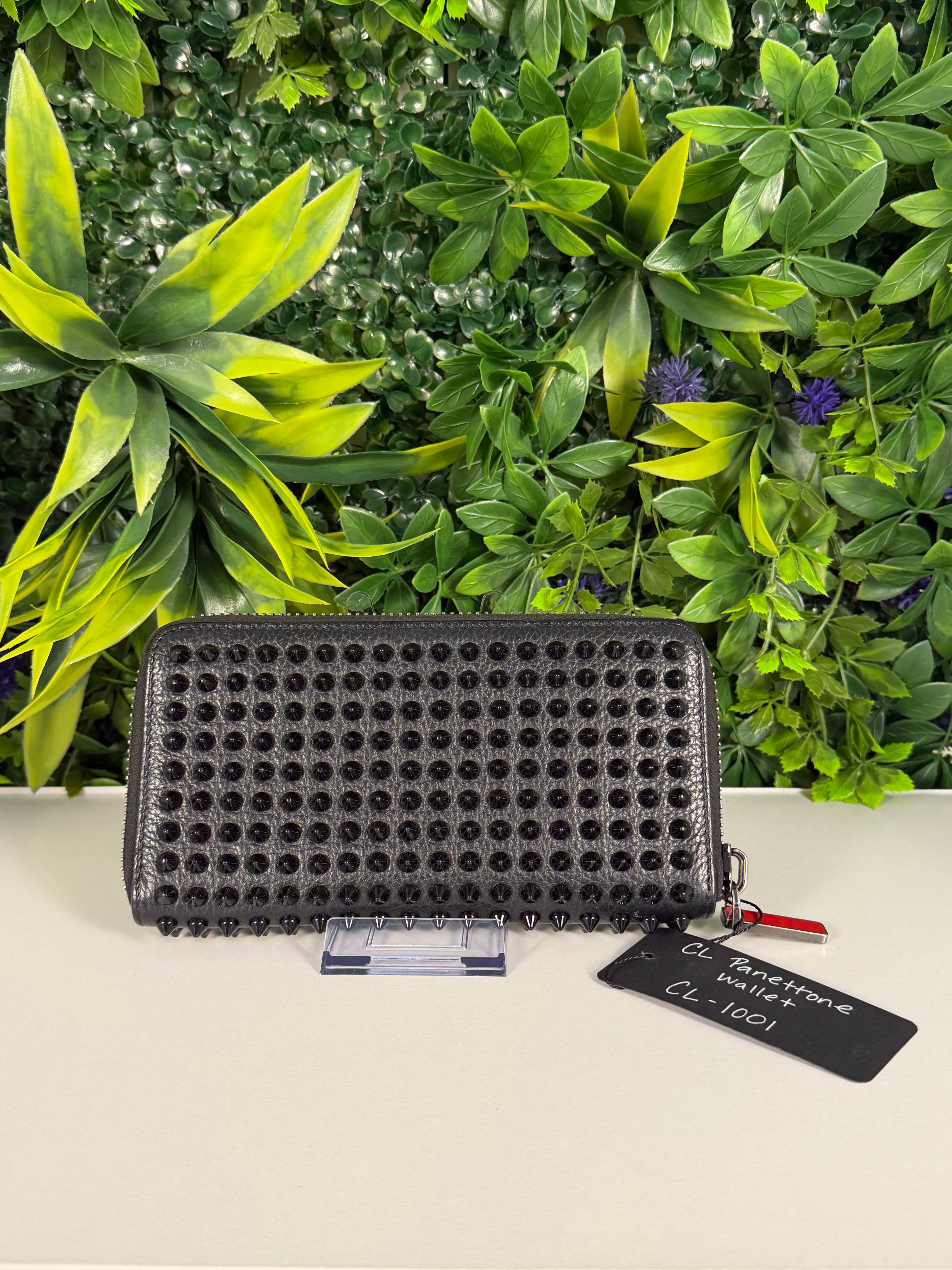 Christian Louboutin Pre-Loved Panettone Long Wallet CL-1001