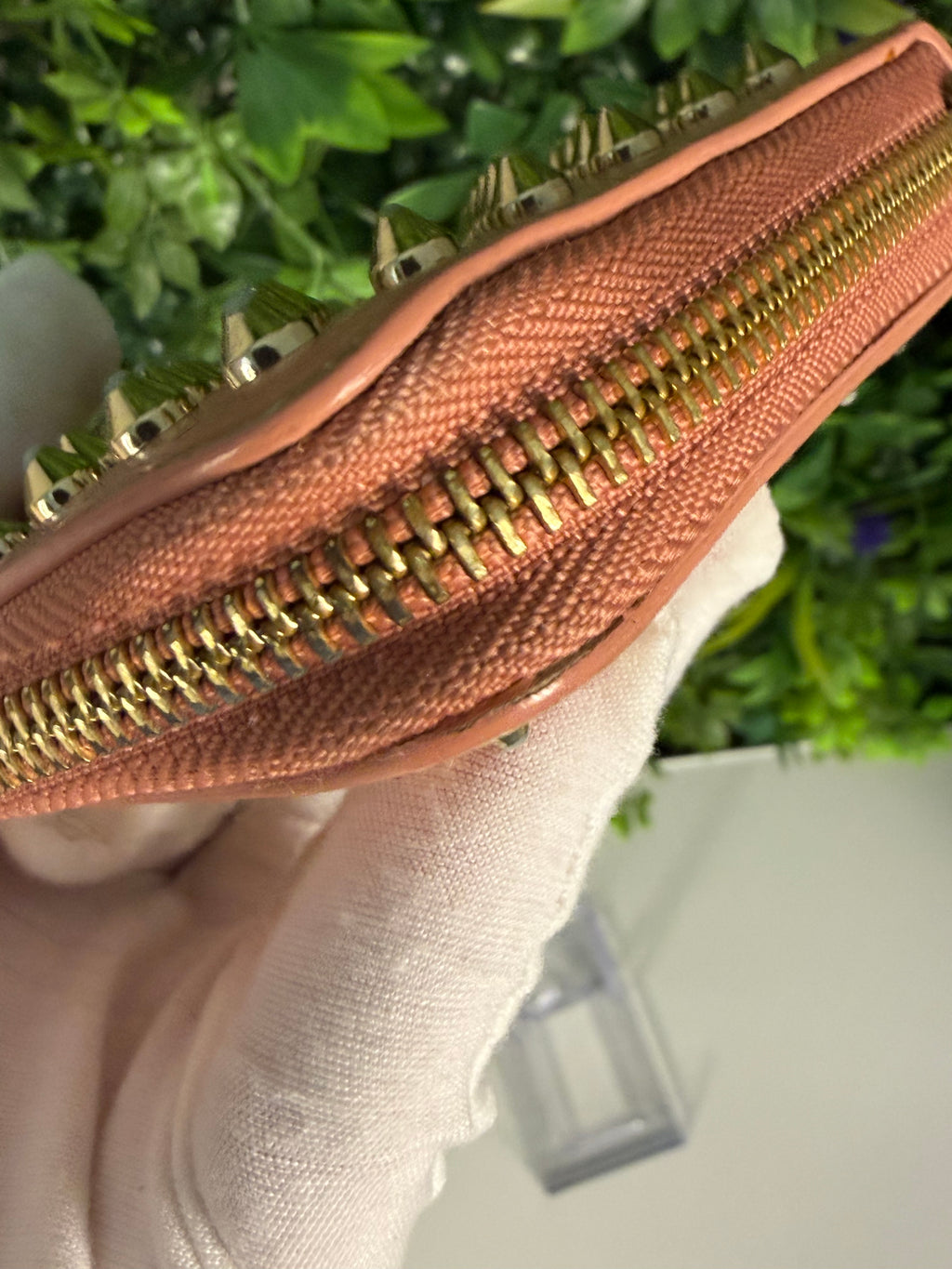 Christian Louboutin Pre-Loved Panettone Pink Long Wallet