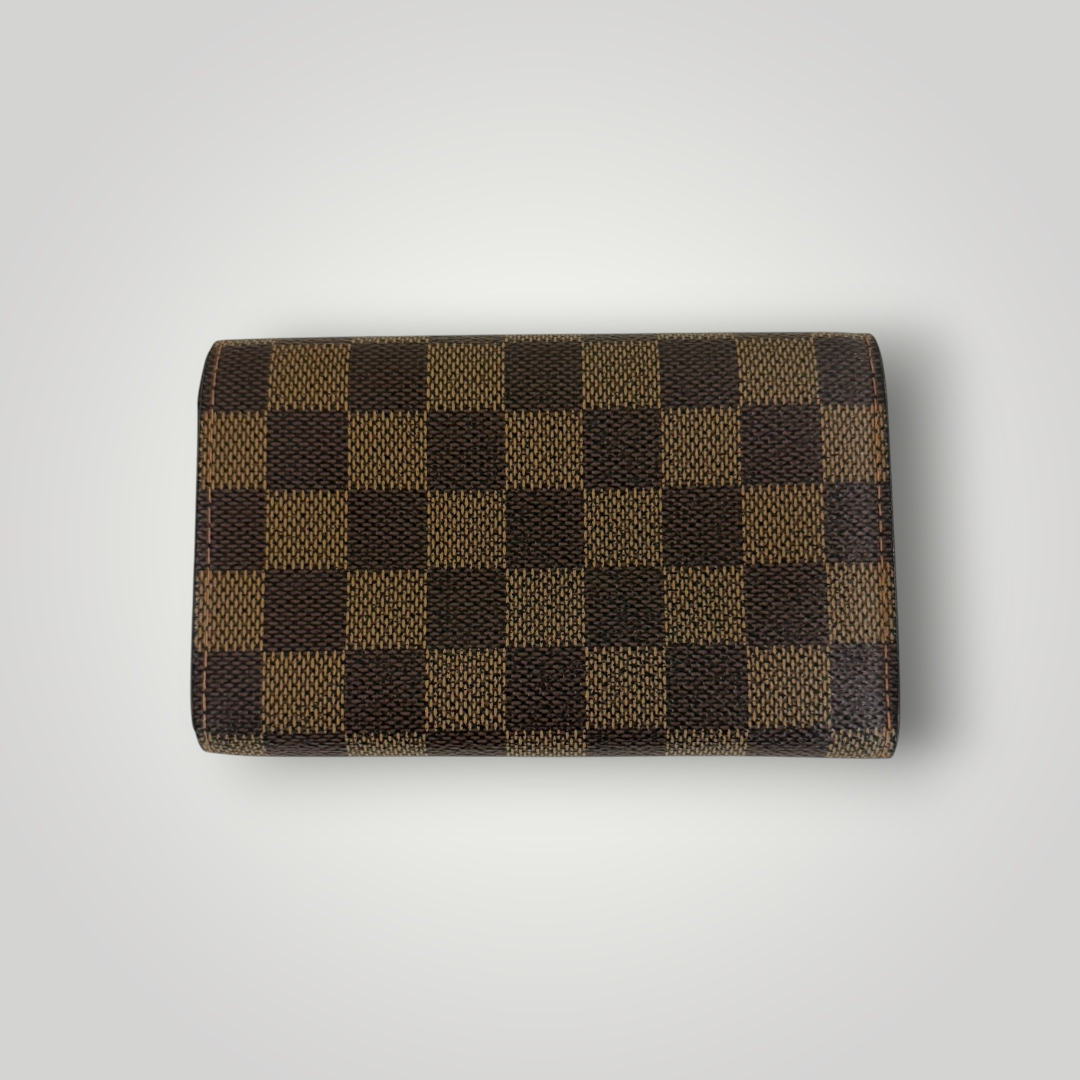 Louis Vuitton Pre-loved Damier Ebene Tresor Wallet