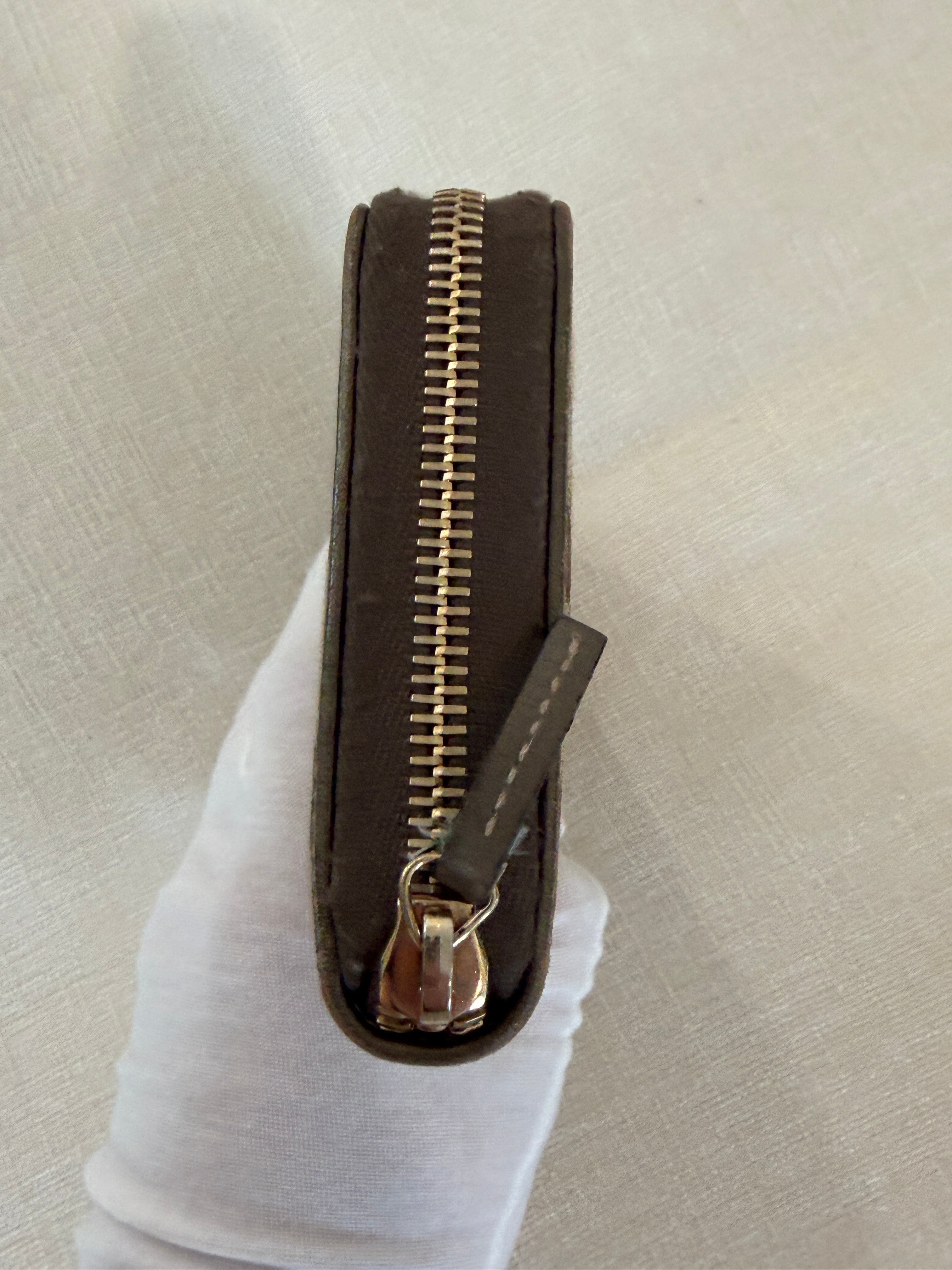 Gucci GG Canvas Zip Around Wallet