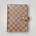 Louis Vuitton Pre-loved Damier Ebene Agenda MM