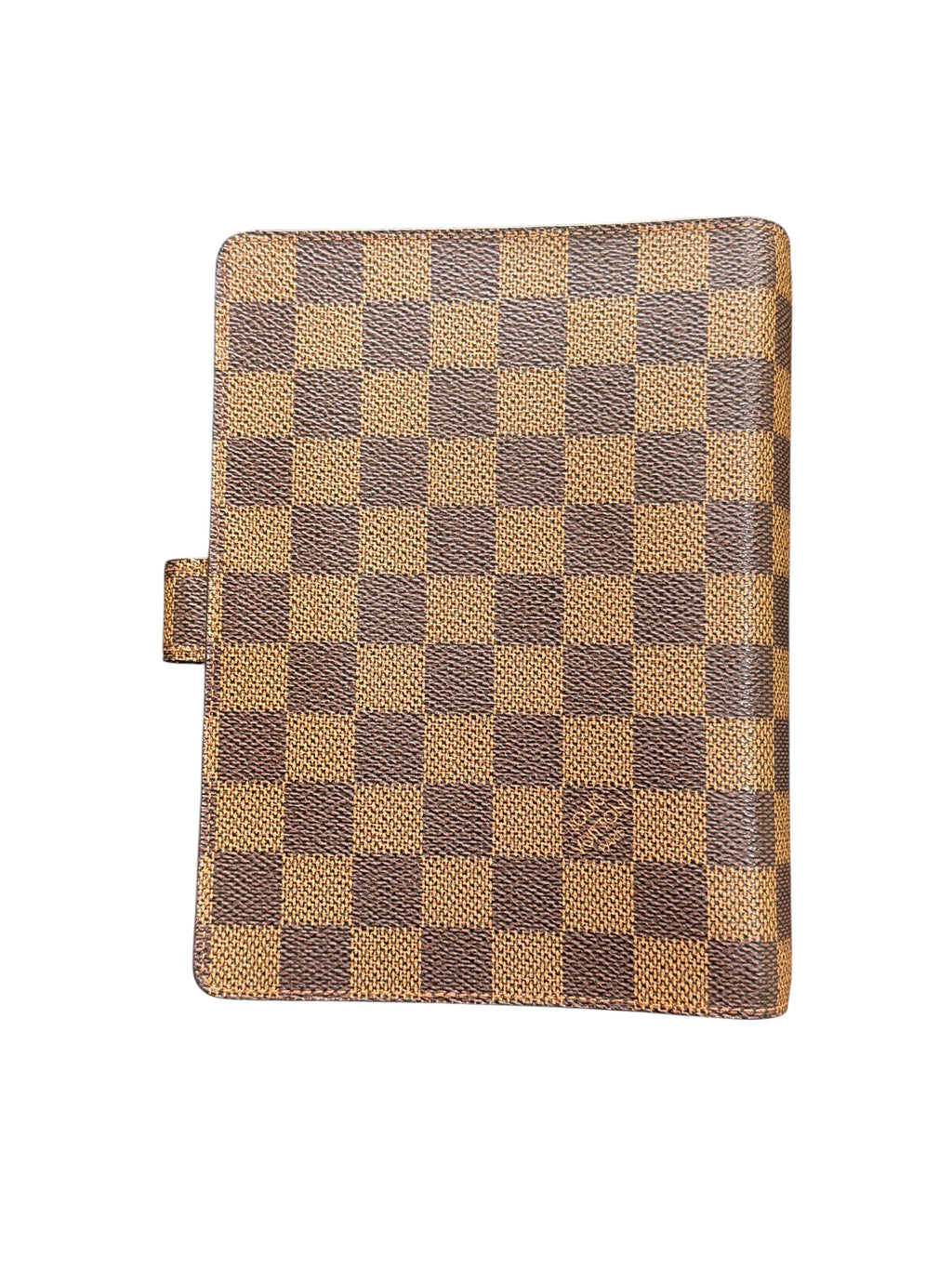 Louis Vuitton Pre-loved Damier Ebene Agenda MM