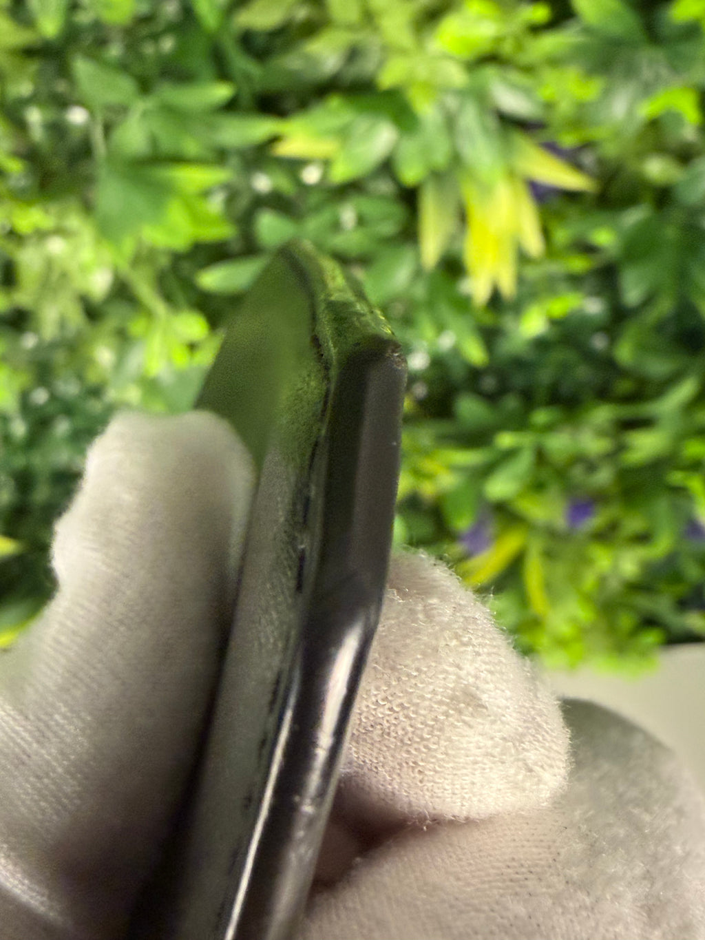 Saint Laurent Pre-Loved Tiny Cassandre Card Holder