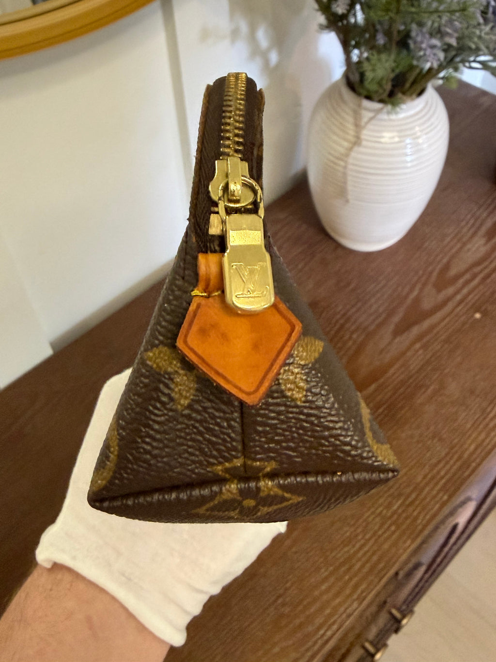 Louis Vuitton Pre-loved Monogram Speedy 30 and Cosmetic Pouch Bundle Deal