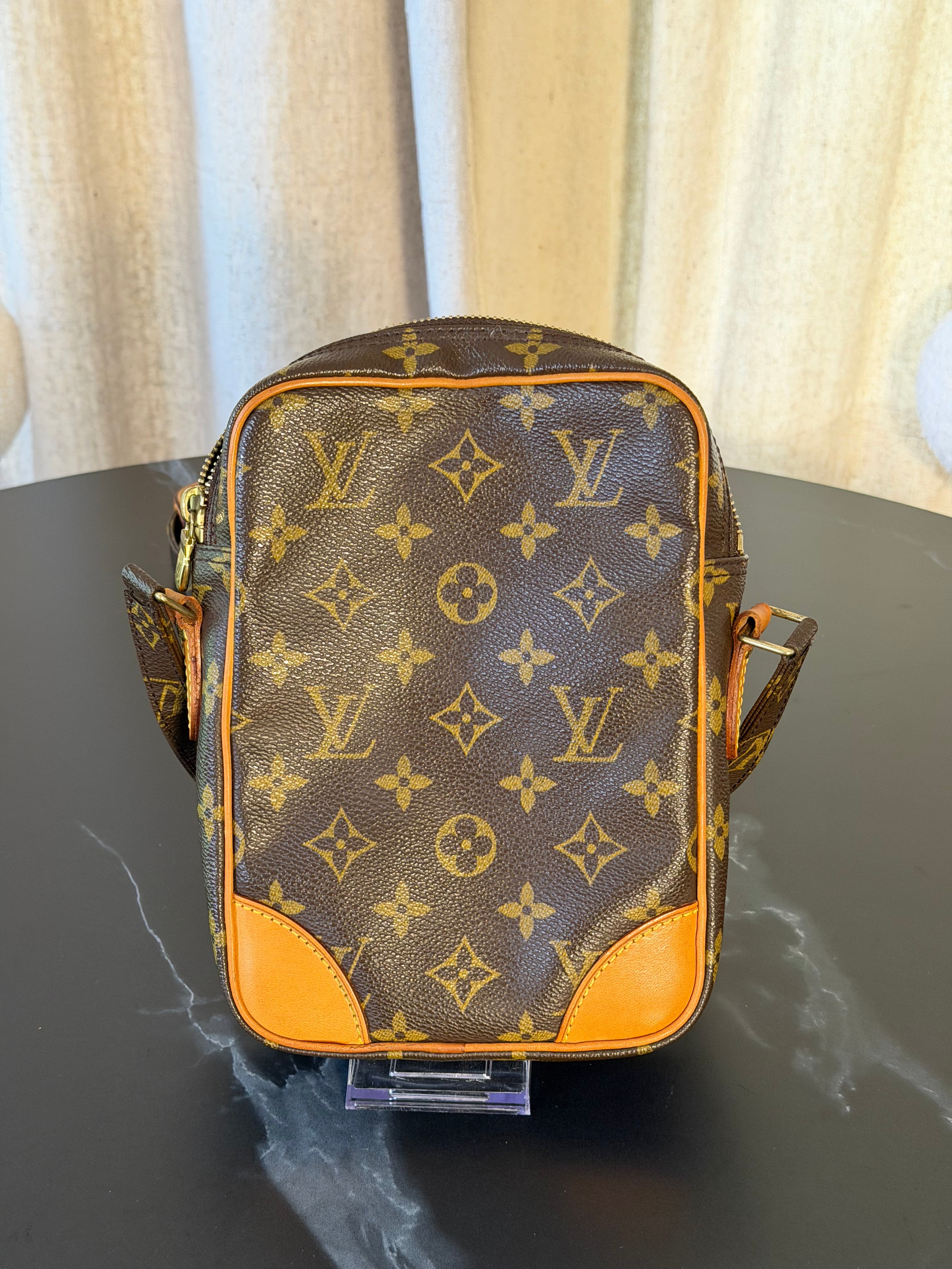 Louis Vuitton Pre-loved Monogram Danube PM Crossbody Bag | 2002 | Authentic