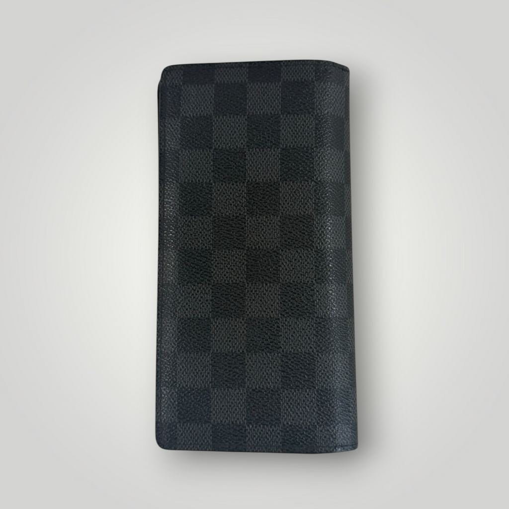 Louis Vuitton Damier Graphite Brazza Long Wallet