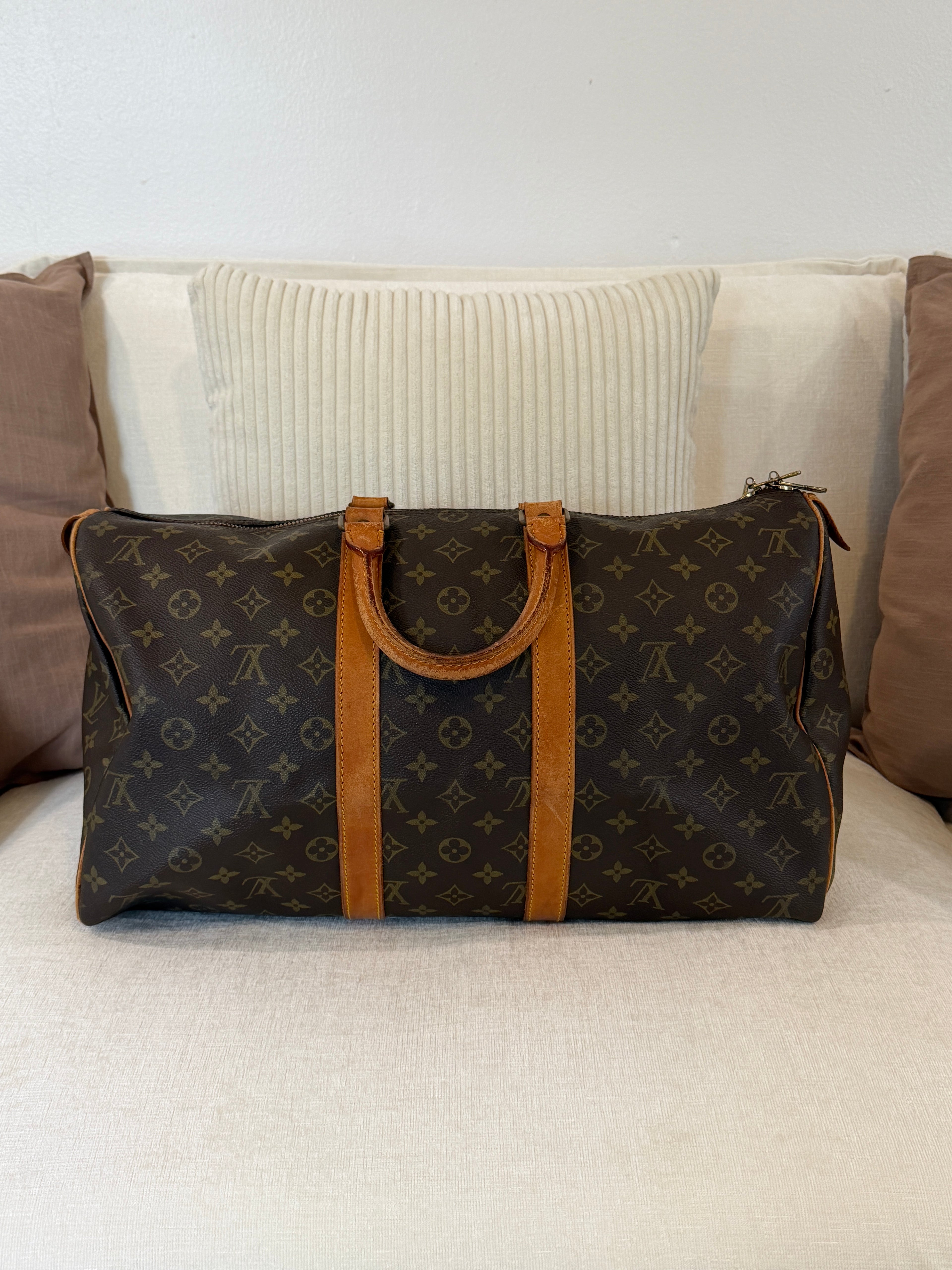 Louis Vuitton Keepall 45

Monogram Canvas | Circa 1984