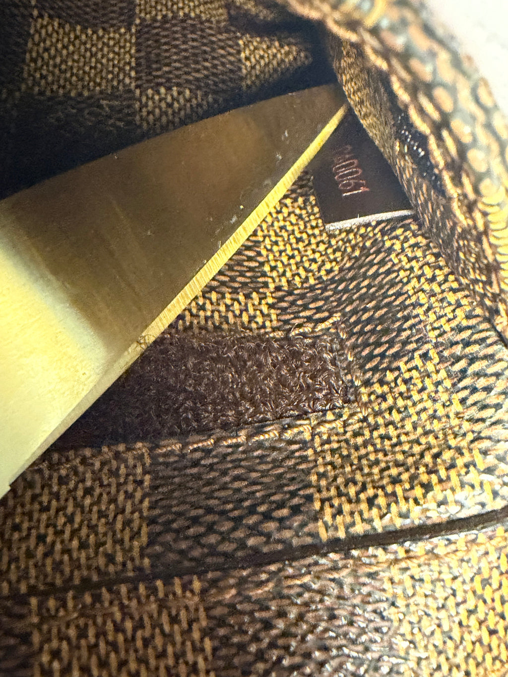 Louis Vuitton Pre-loved Damier Ebene Geronimos Crossbody Bag