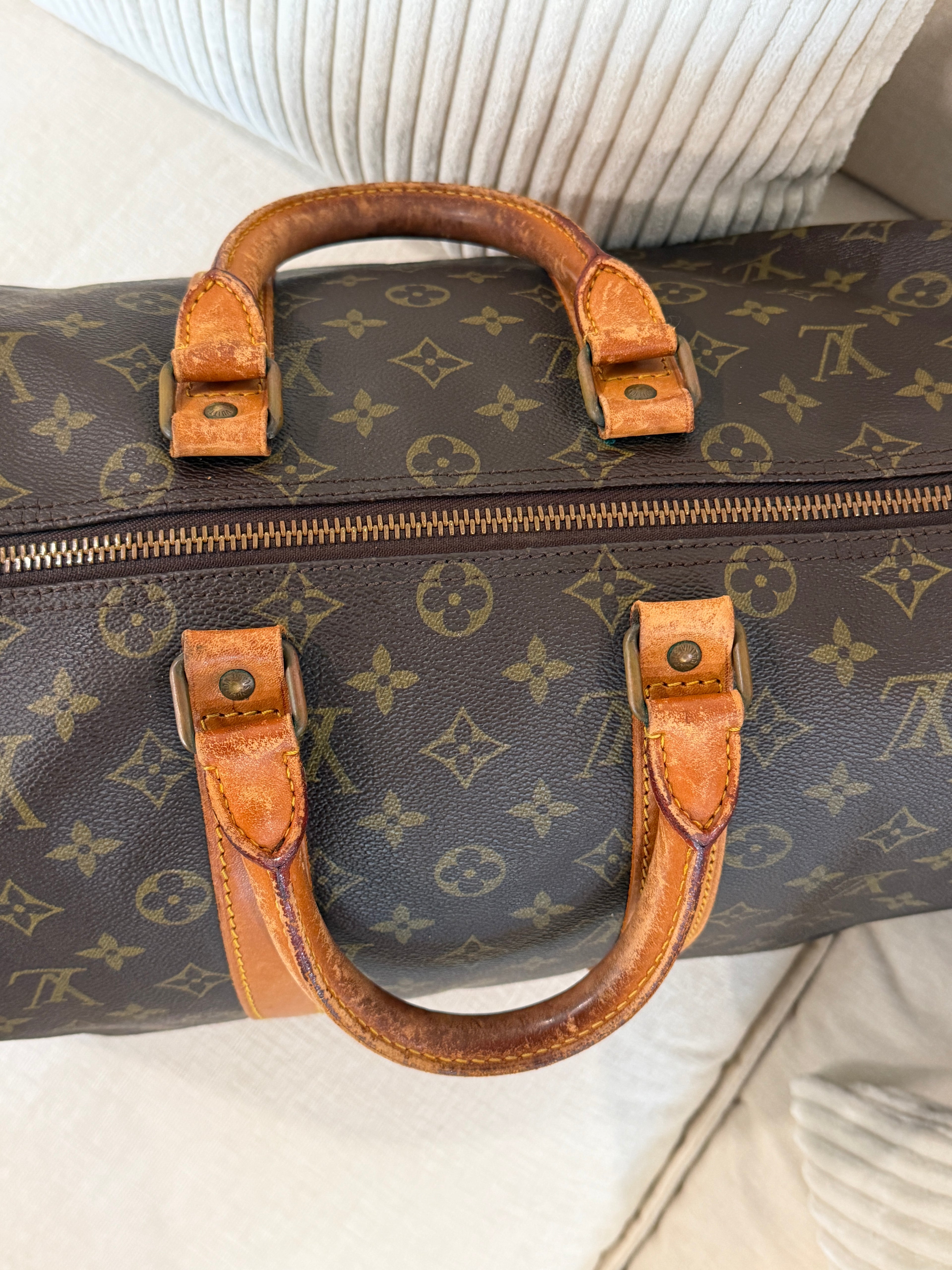 Louis Vuitton Keepall 45

Monogram Canvas | Circa 1984