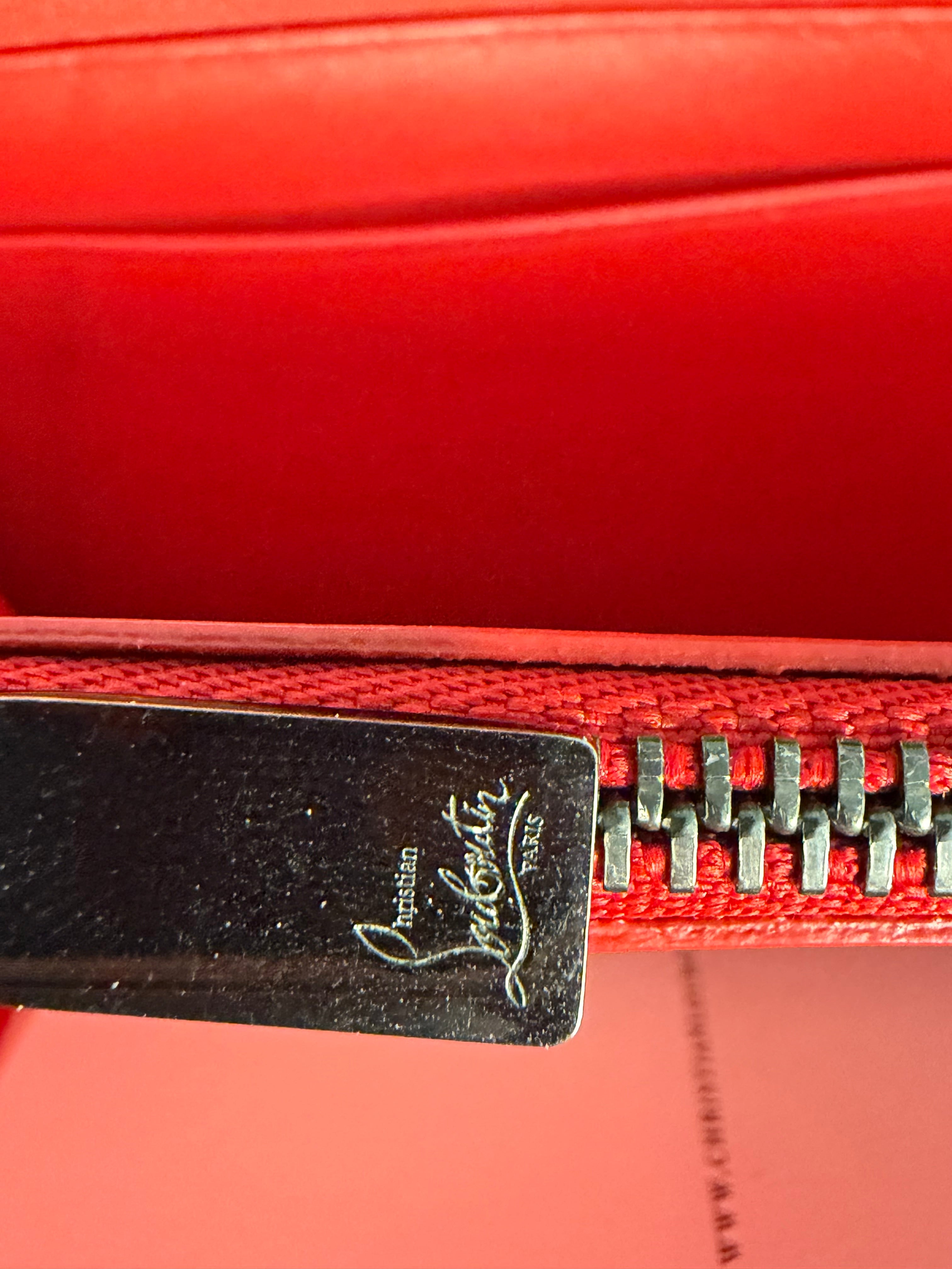 Christian Louboutin Pre-Loved Panettone Long Wallet CL-1001