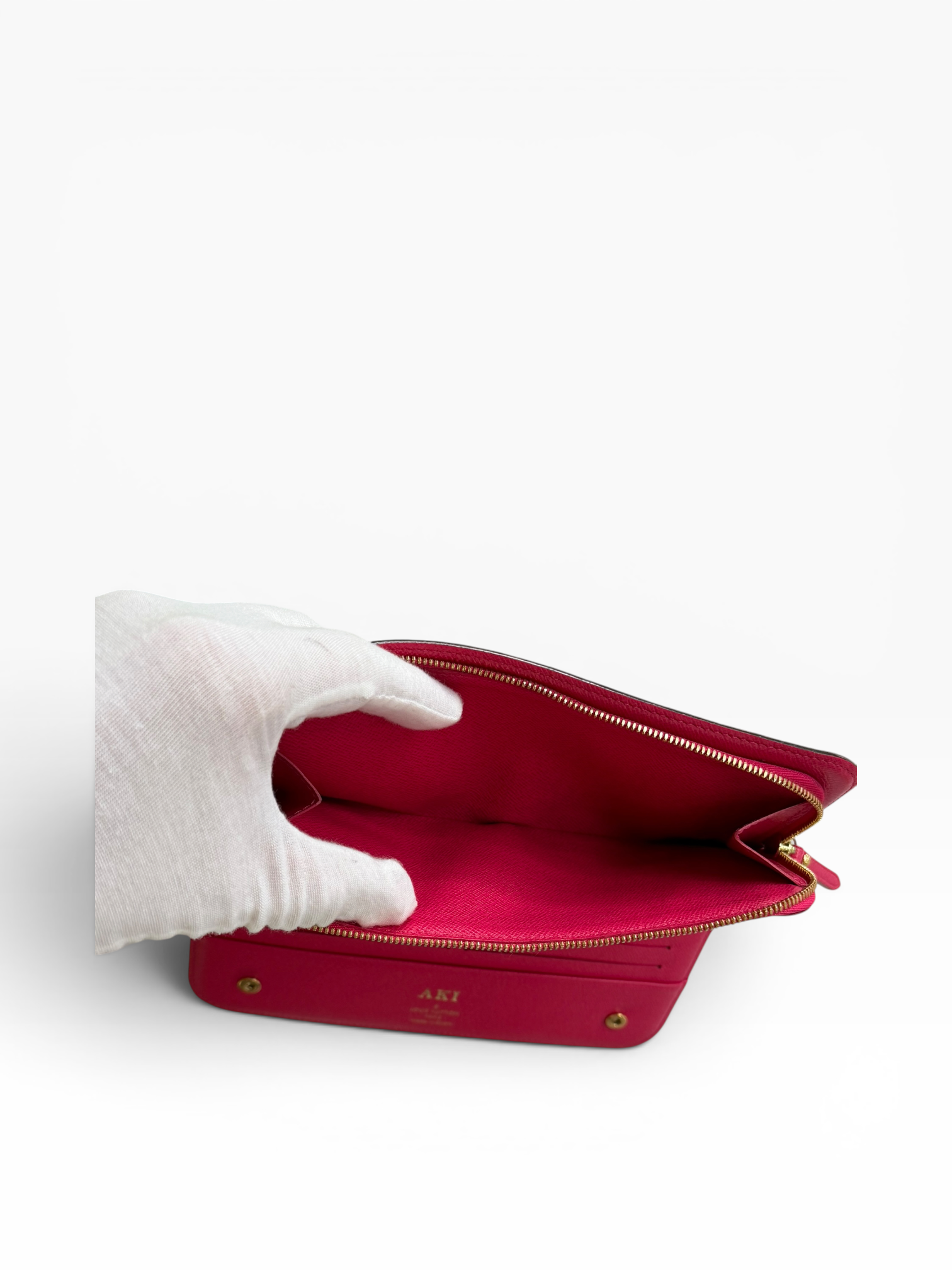 Louis Vuitton Pre-loved Monogram Insolite Wallet | Fuchsia Interior