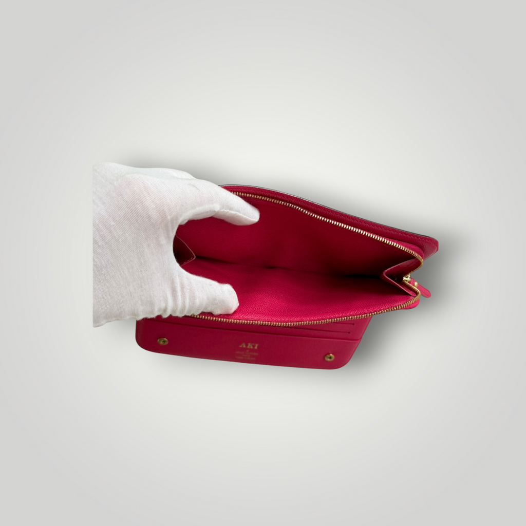 Louis Vuitton Pre-loved Monogram Insolite Wallet | Fuchsia Interior