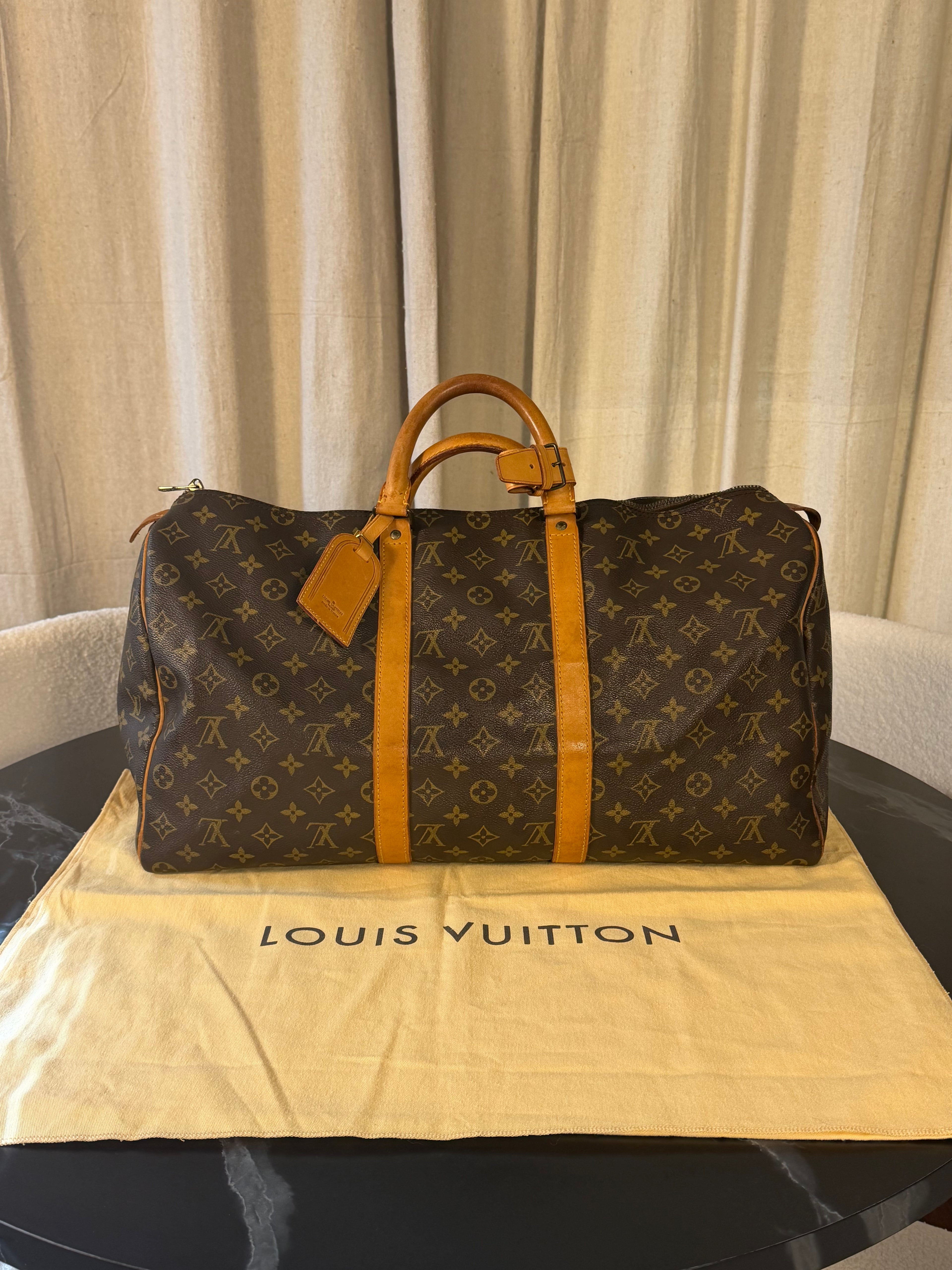 Louis Vuitton Pre-loved Keepall 50 Travel Bag