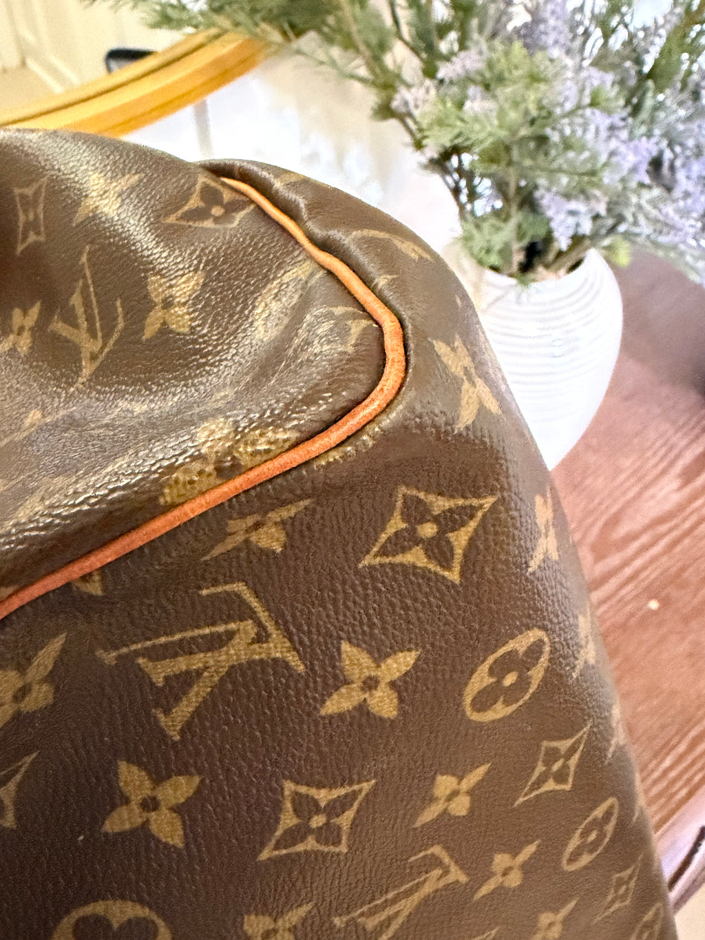 Louis Vuitton Pre-loved Monogram Speedy 30 and Cosmetic Pouch Bundle Deal