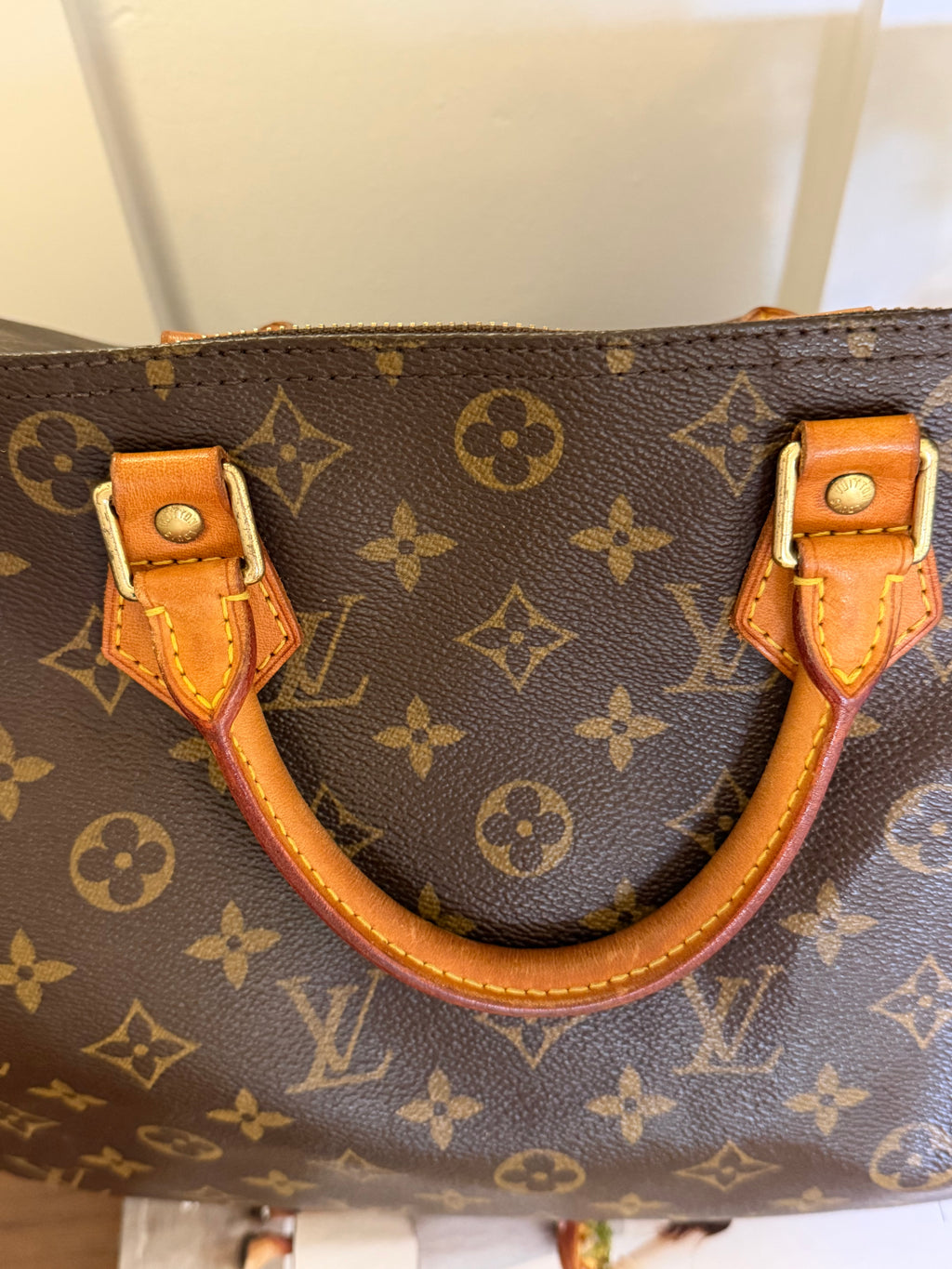 Louis Vuitton Pre-loved Monogram Speedy 30 and Cosmetic Pouch Bundle Deal