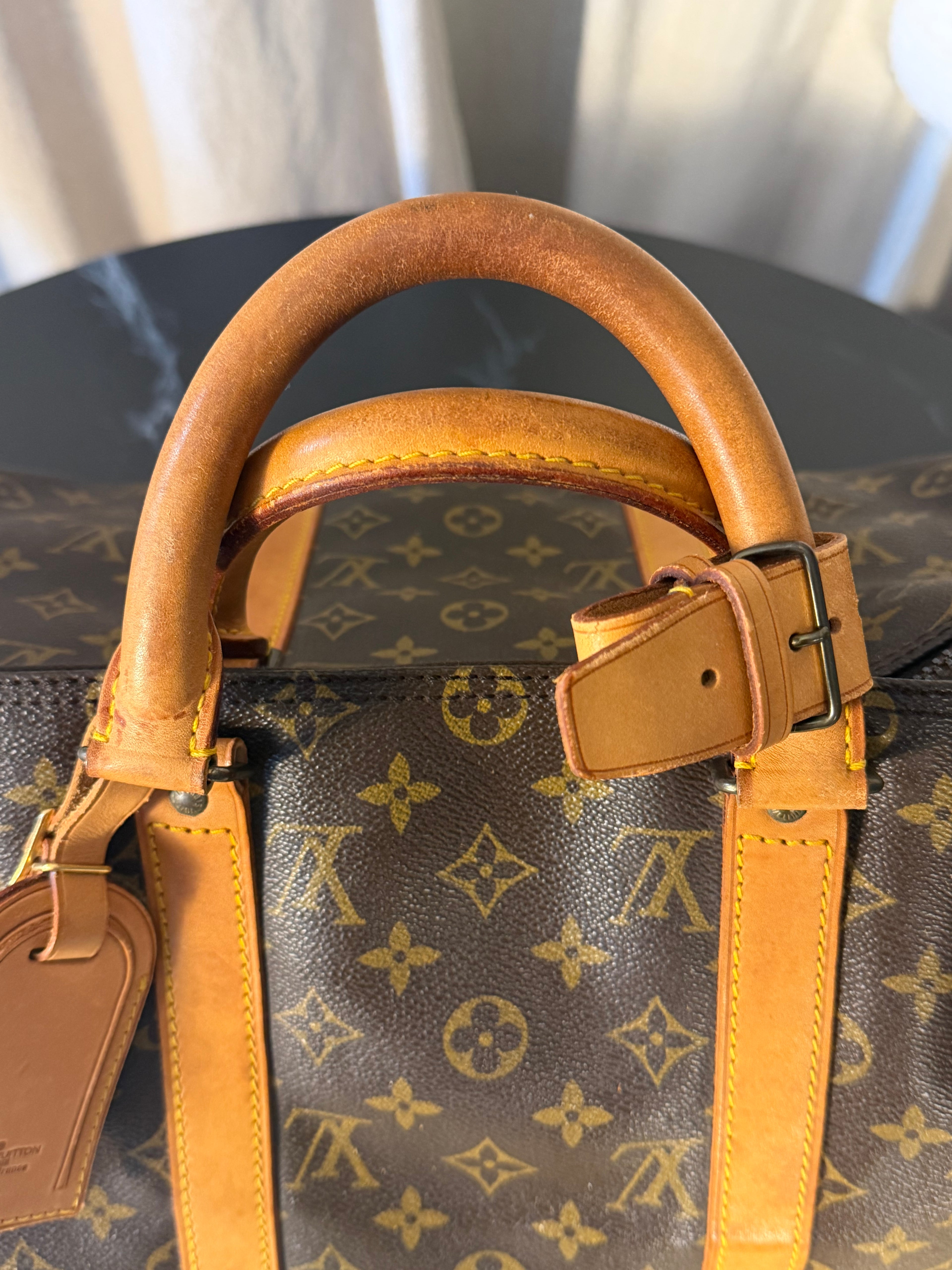 Louis Vuitton Pre-loved Keepall 50 Travel Bag