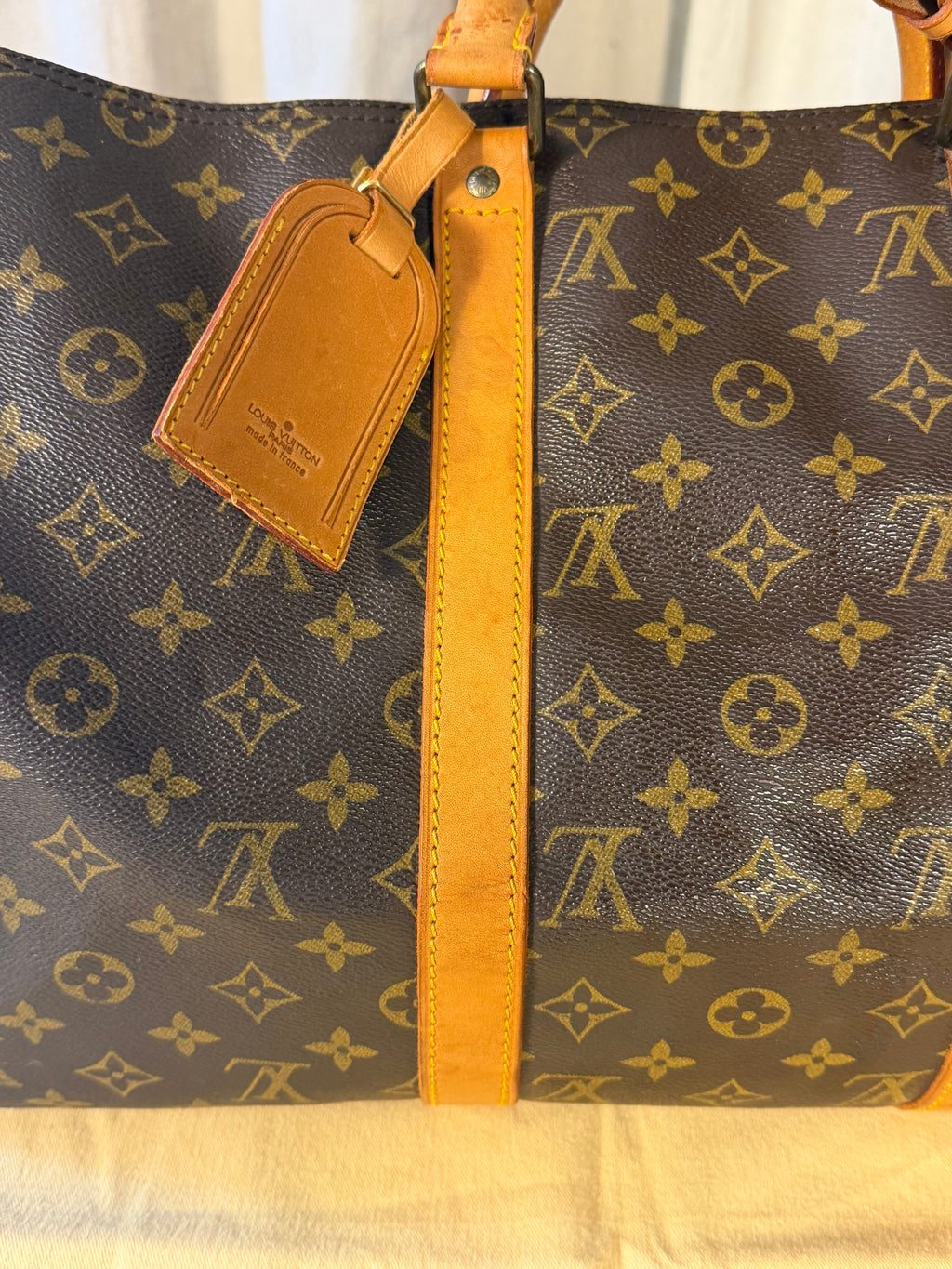 Louis Vuitton Pre-loved Keepall 50 Travel Bag