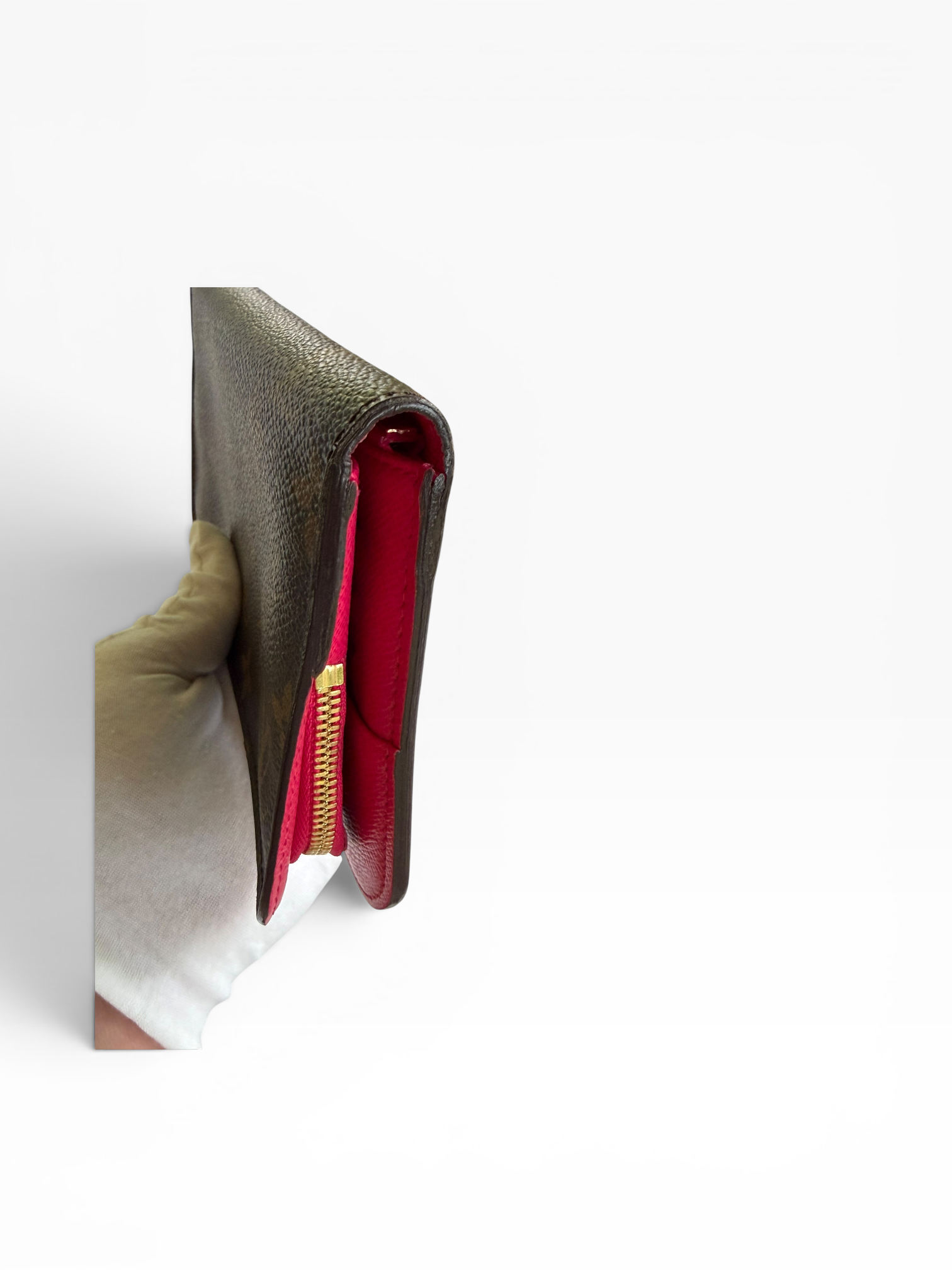 Louis Vuitton Pre-loved Monogram Insolite Wallet | Fuchsia Interior