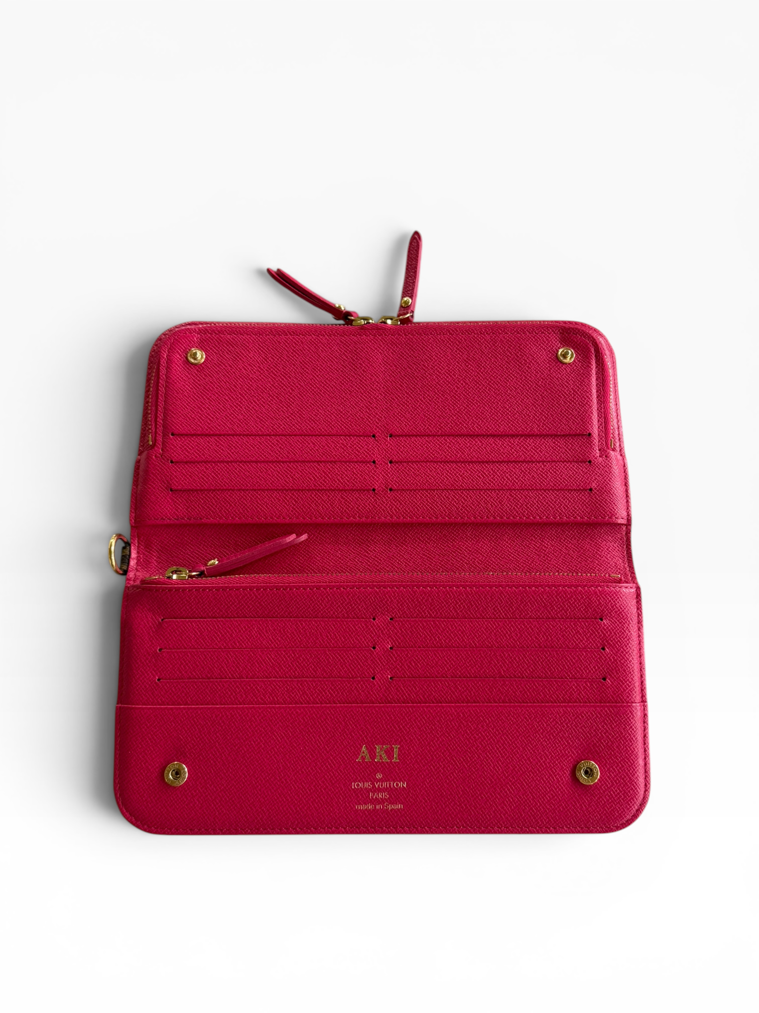 Louis Vuitton Pre-loved Monogram Insolite Wallet | Fuchsia Interior