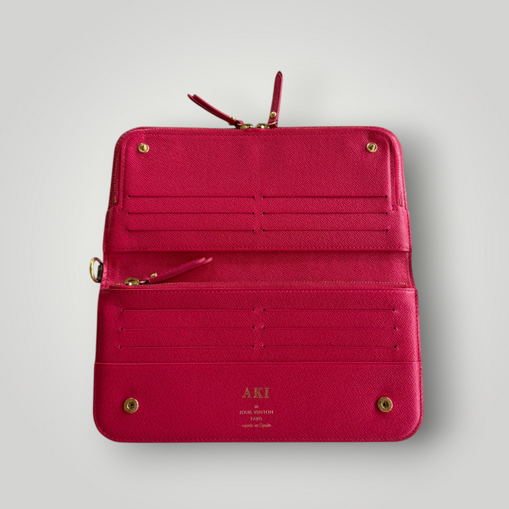 Louis Vuitton Pre-loved Monogram Insolite Wallet | Fuchsia Interior