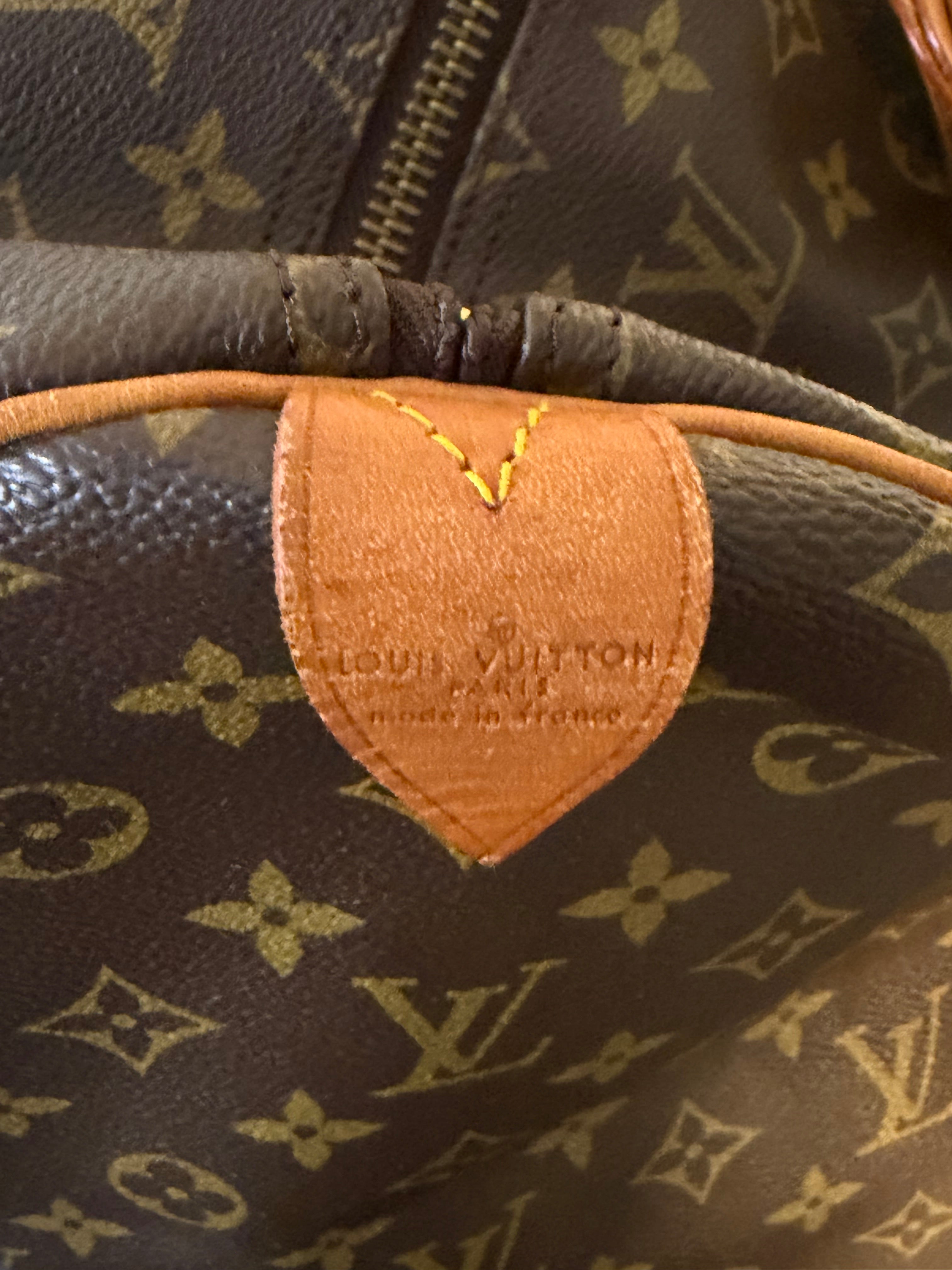 Louis Vuitton Pre-loved Keepall 55 1986