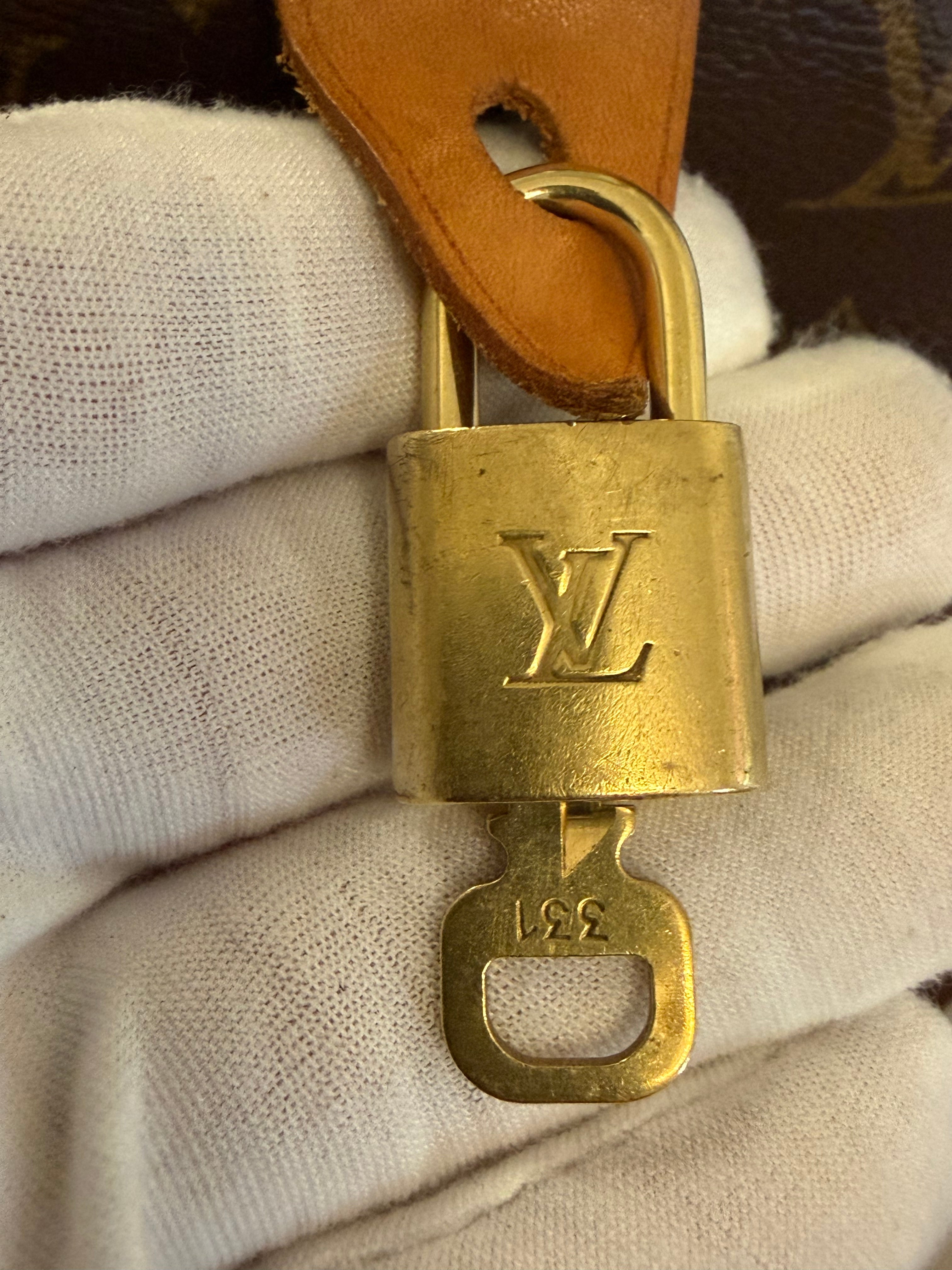 Louis Vuitton Pre-loved Monogram Speedy 30 and Cosmetic Pouch Bundle Deal