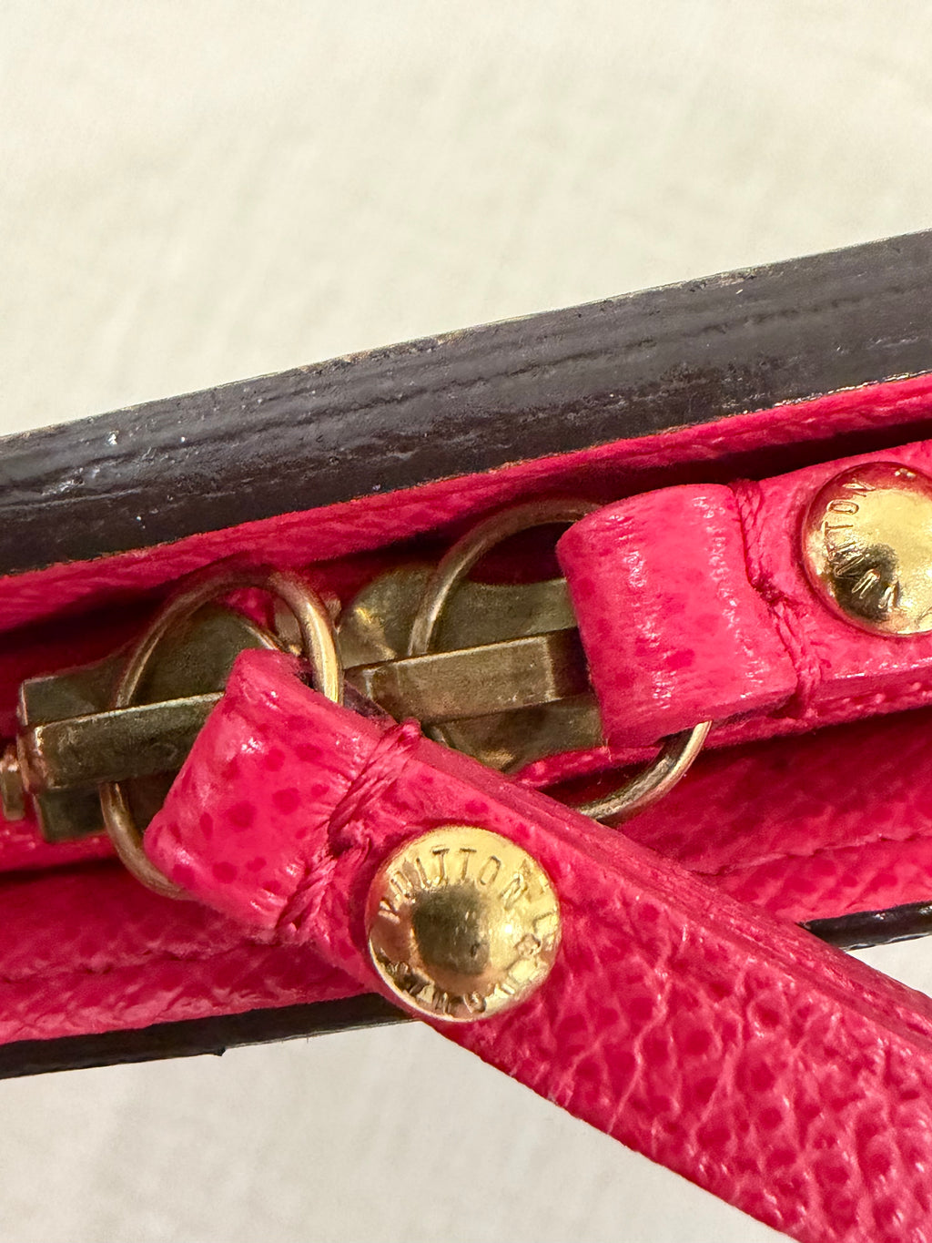 Louis Vuitton Pre-loved Monogram Insolite Wallet | Fuchsia Interior