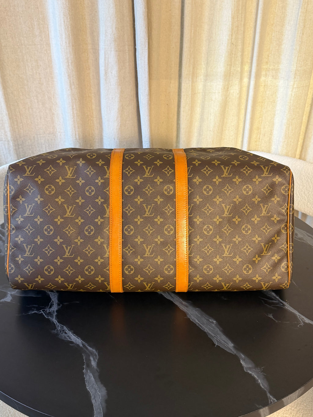 Louis Vuitton Pre-loved Keepall 55 1986
