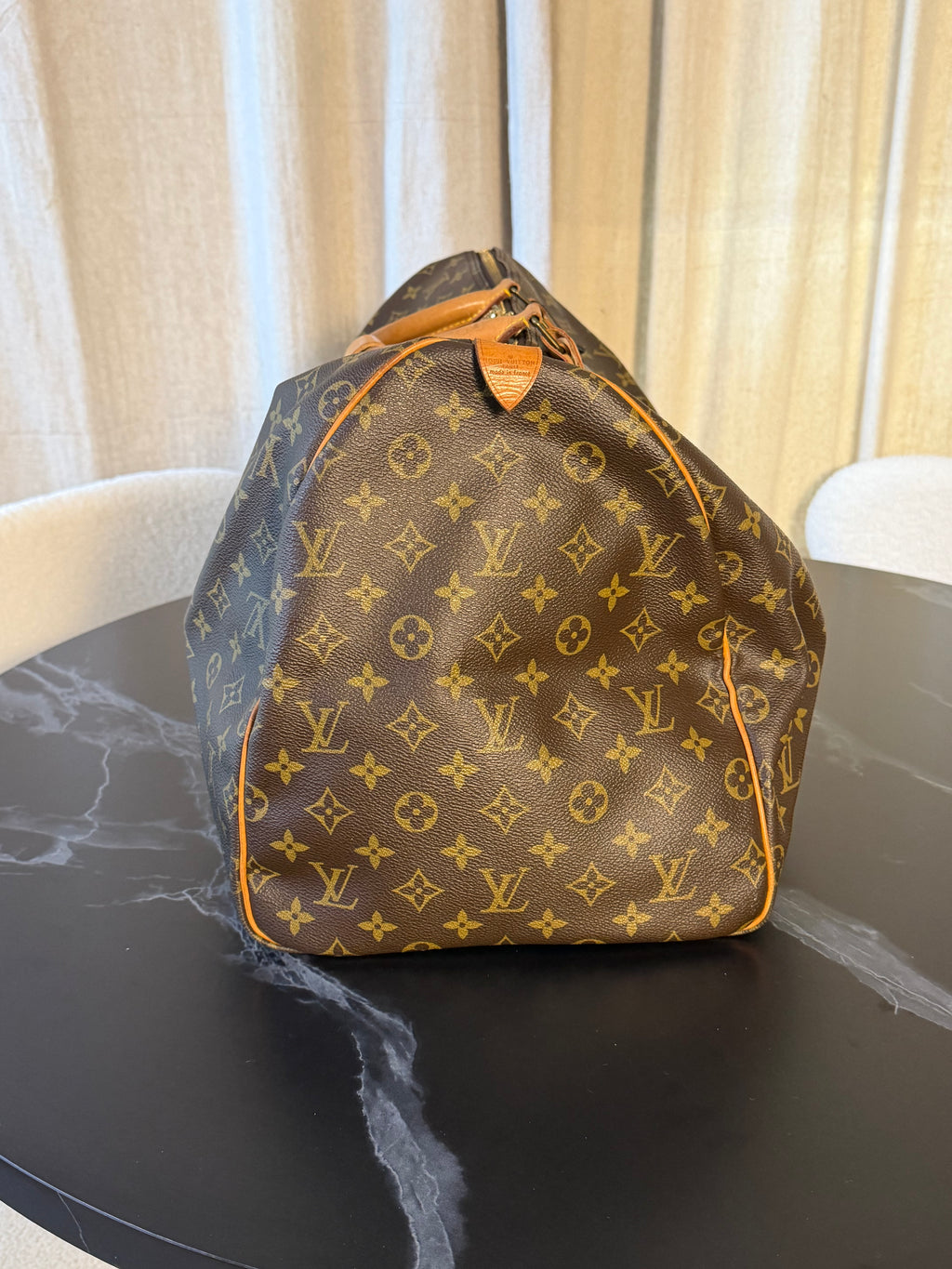 Louis Vuitton Pre-loved Keepall 55 1986