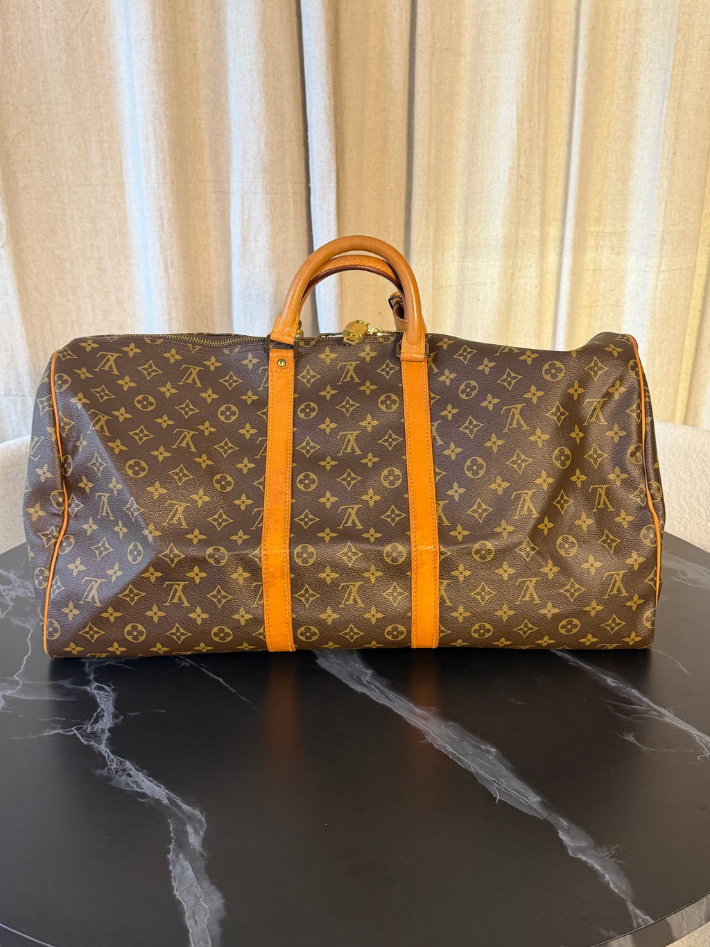 Louis Vuitton Pre-loved Keepall 55 1986