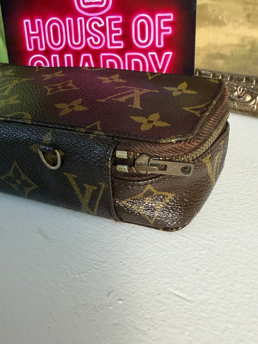 Vintage Louis Vuitton Monogram Monte Carlo PM Jewelry Case (1987)