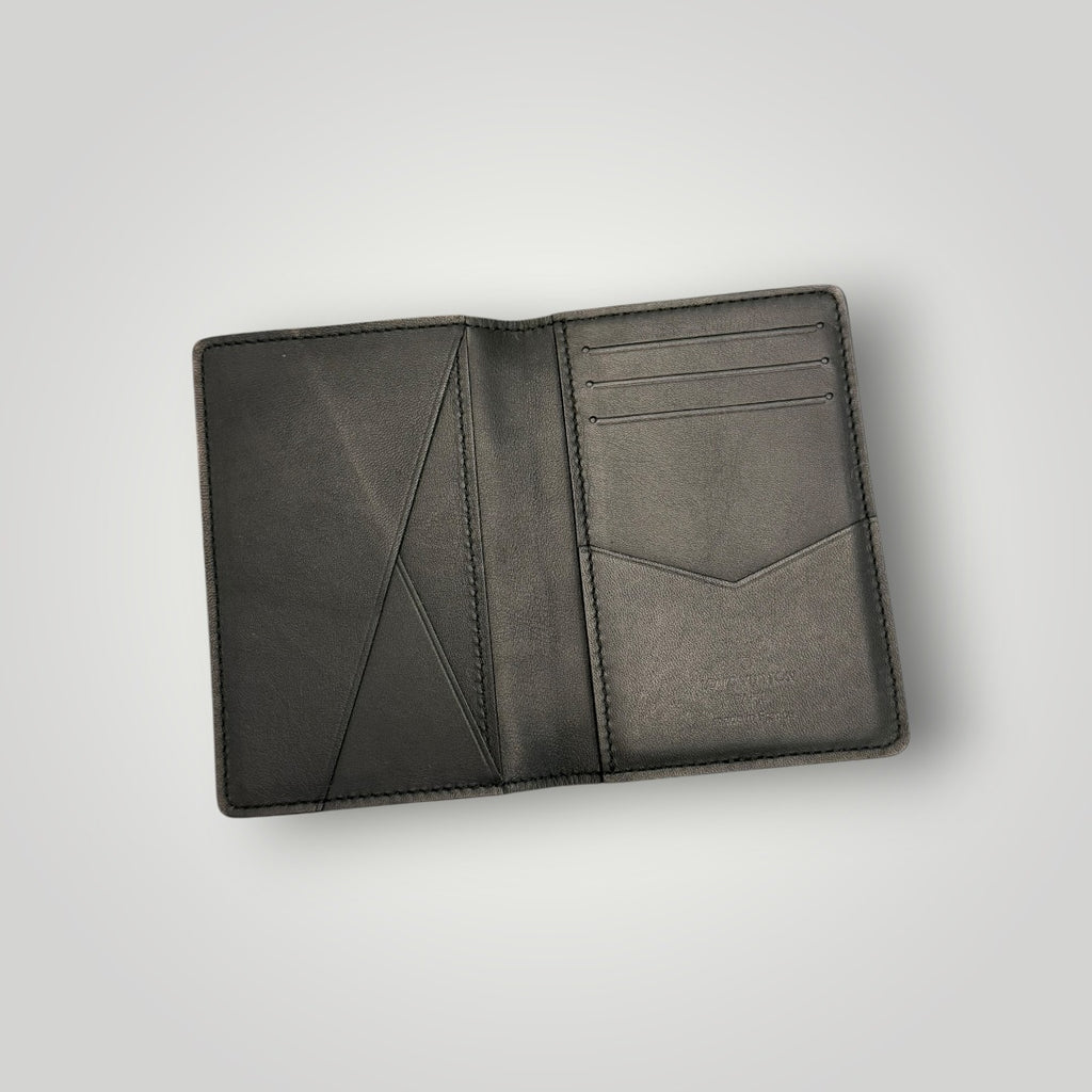 Louis Vuitton Pre-loved Black Infini Leather Pocket Organizer