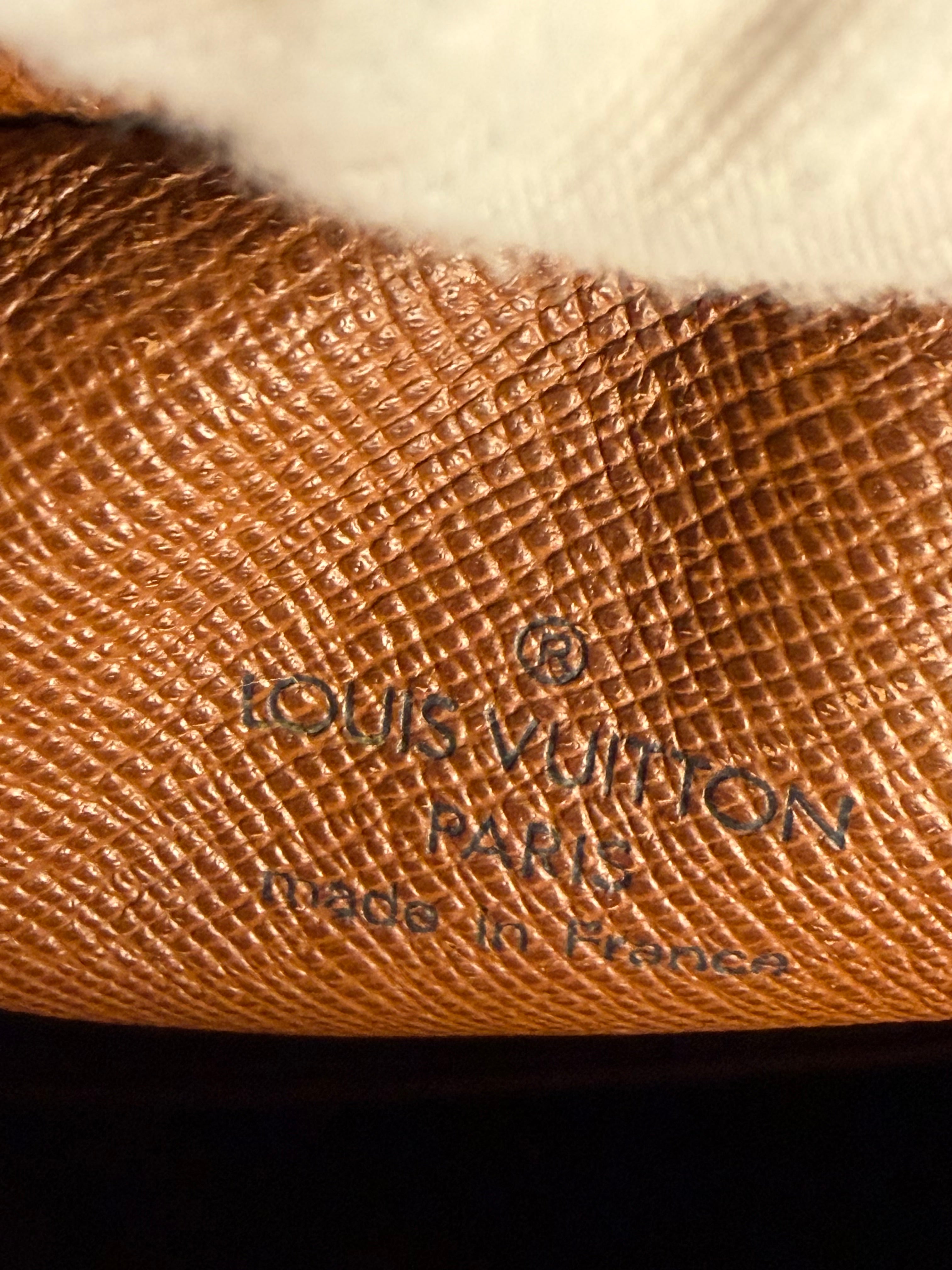 Louis Vuitton Pre-loved Monogram Danube PM Crossbody Bag | 2002 | Authentic