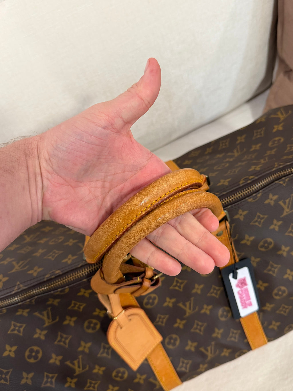 Louis Vuitton Pre-Loved Keepall 55