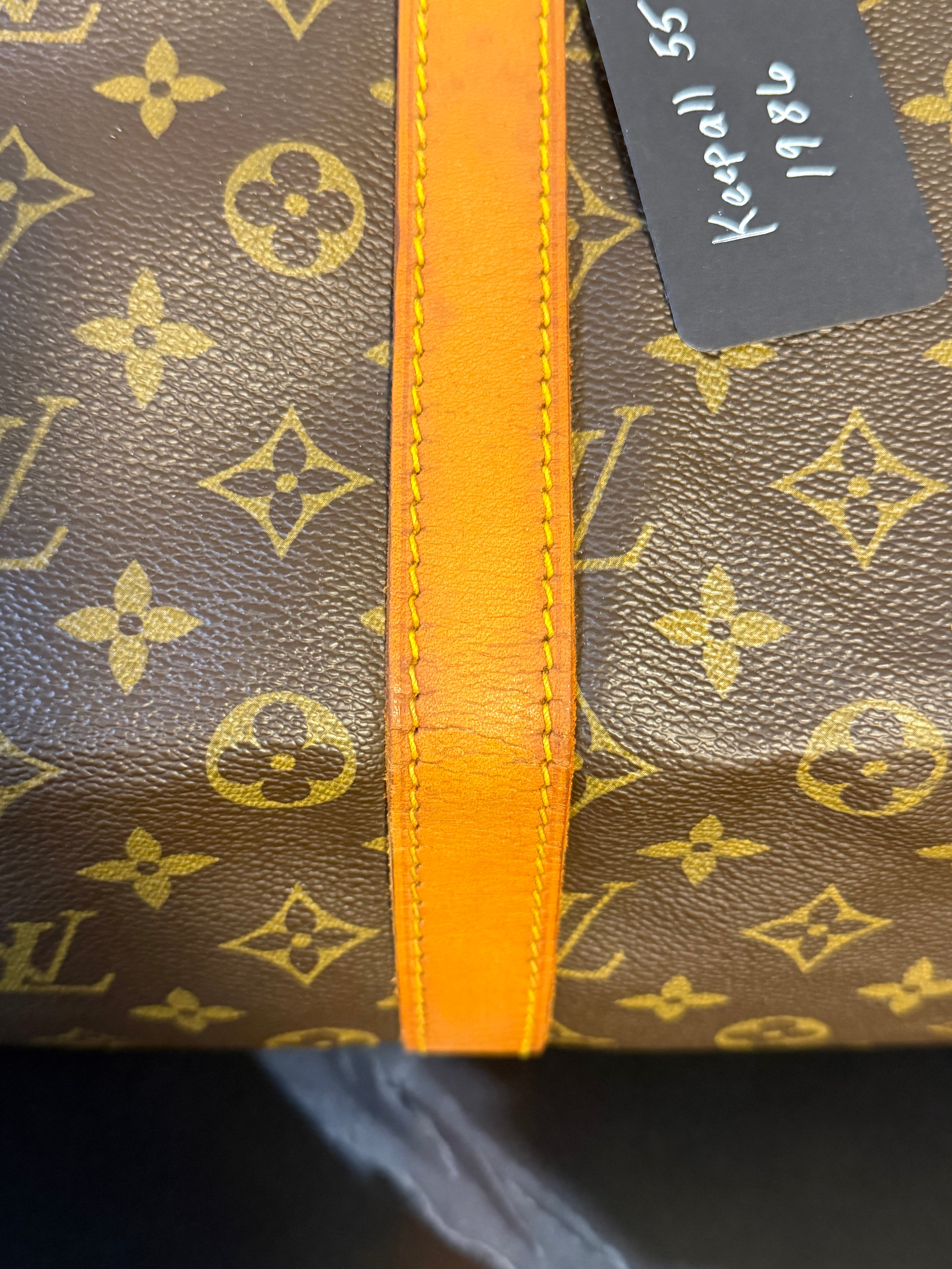 Louis Vuitton Pre-loved Keepall 55 1986