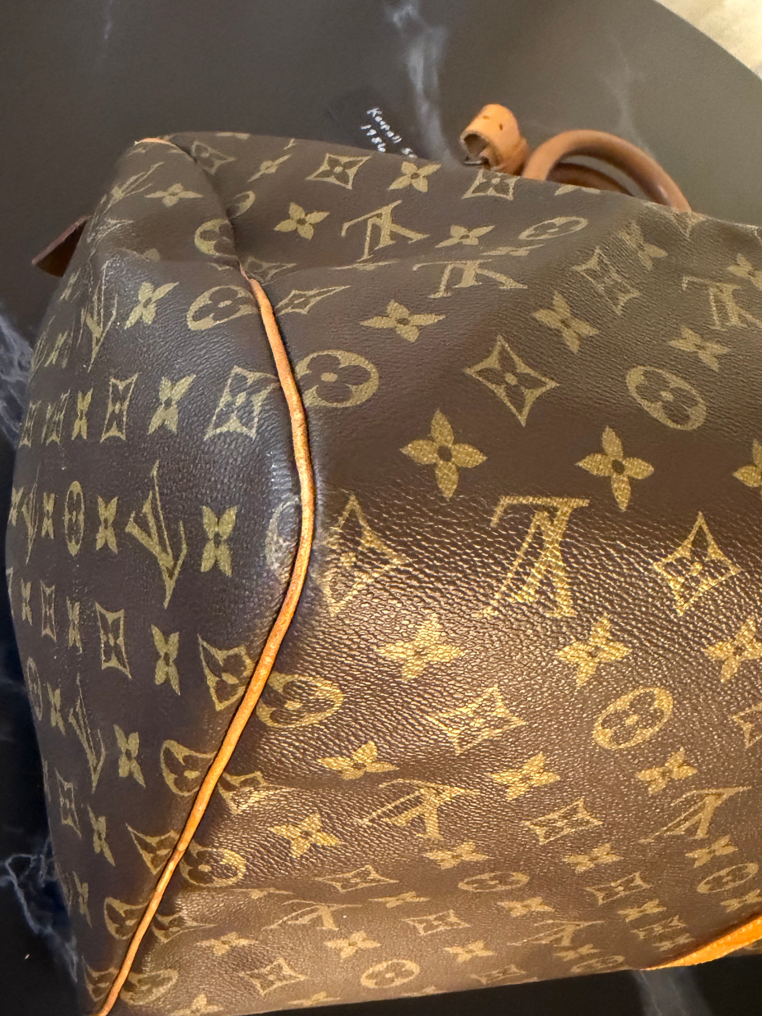 Louis Vuitton Pre-loved Keepall 55 1986
