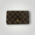 Louis Vuitton Pre-loved Damier Ebene Tresor Wallet